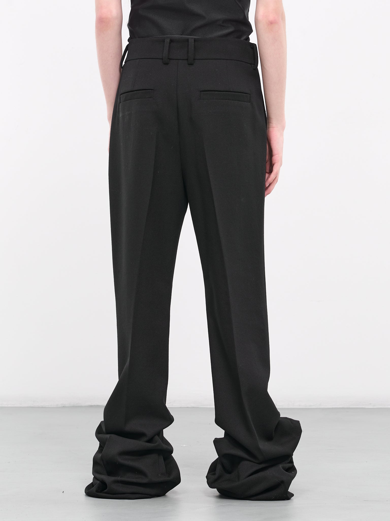 Wave Bootcut Pants (PT0-24-219-M-BLACK)