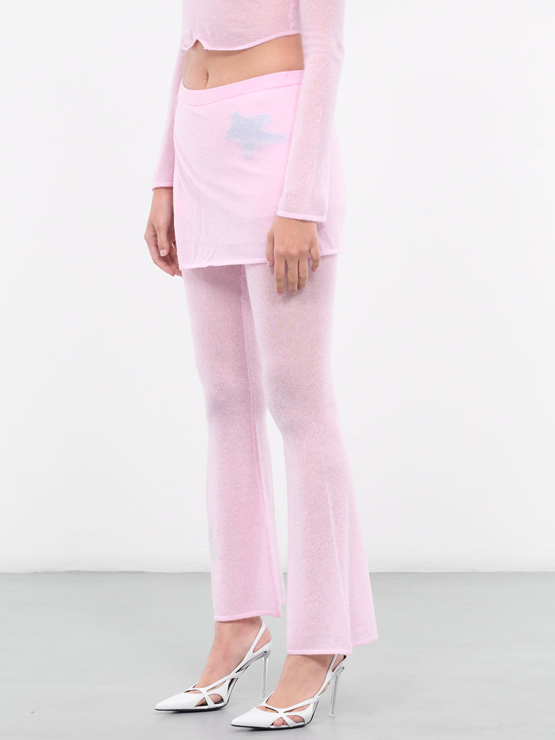 Star Knit Pants (PT004PNK-STAR-VIOLET)