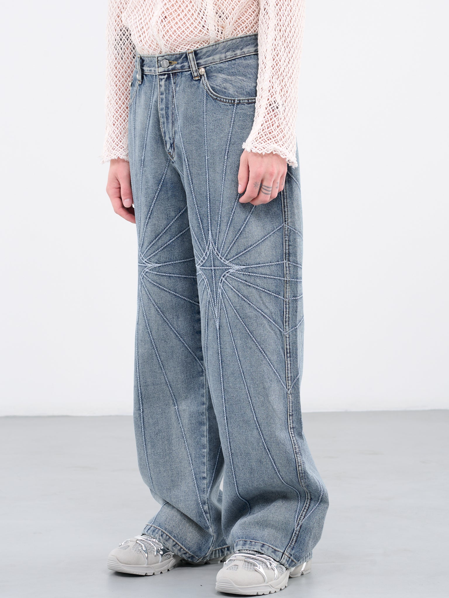 Jeans Sewn with a 3-Thread Overlock and Chain Stitch - WeAllSew