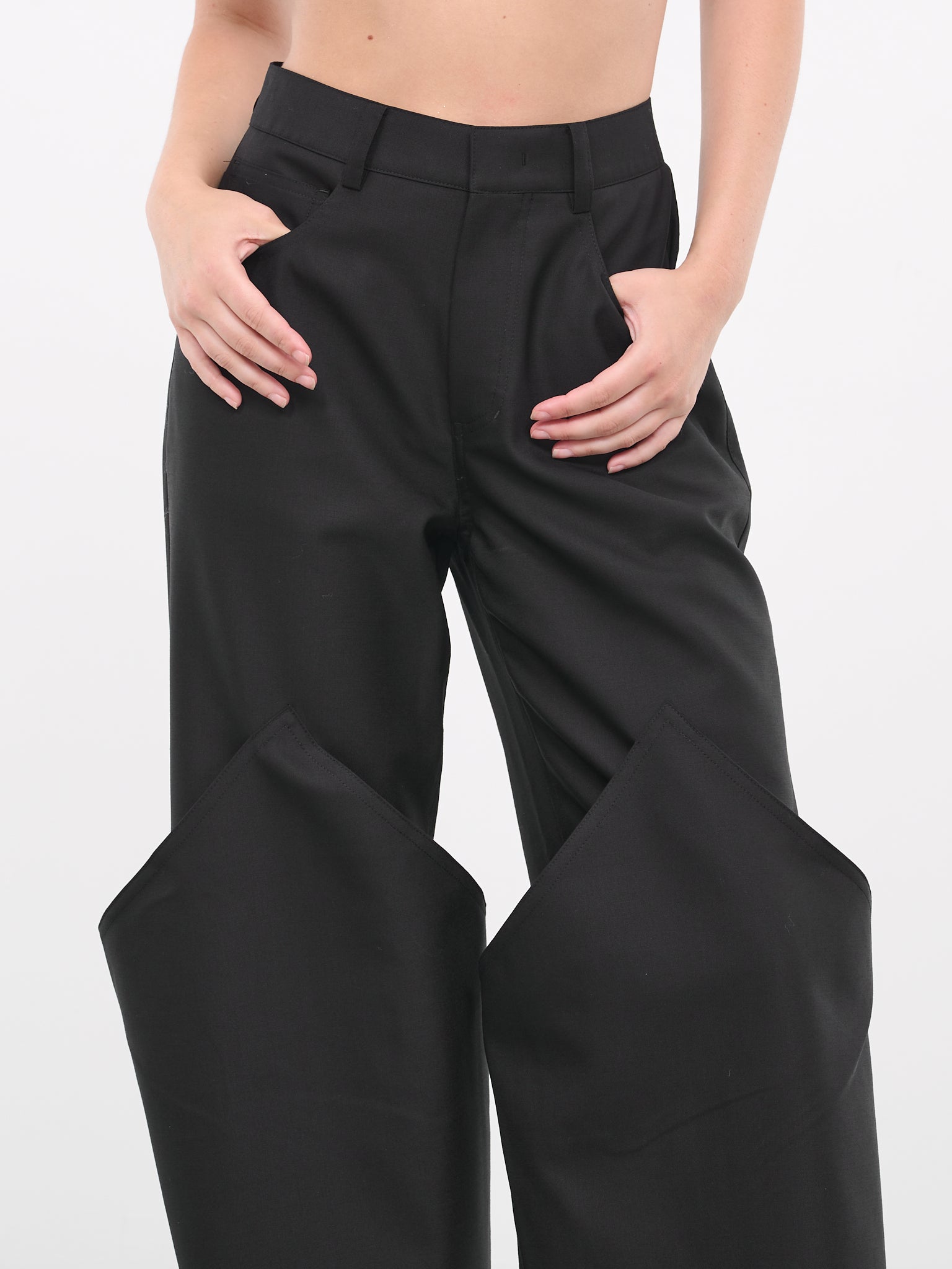 Cone Panle Jeans (PT06BK-CONE-BLACK)