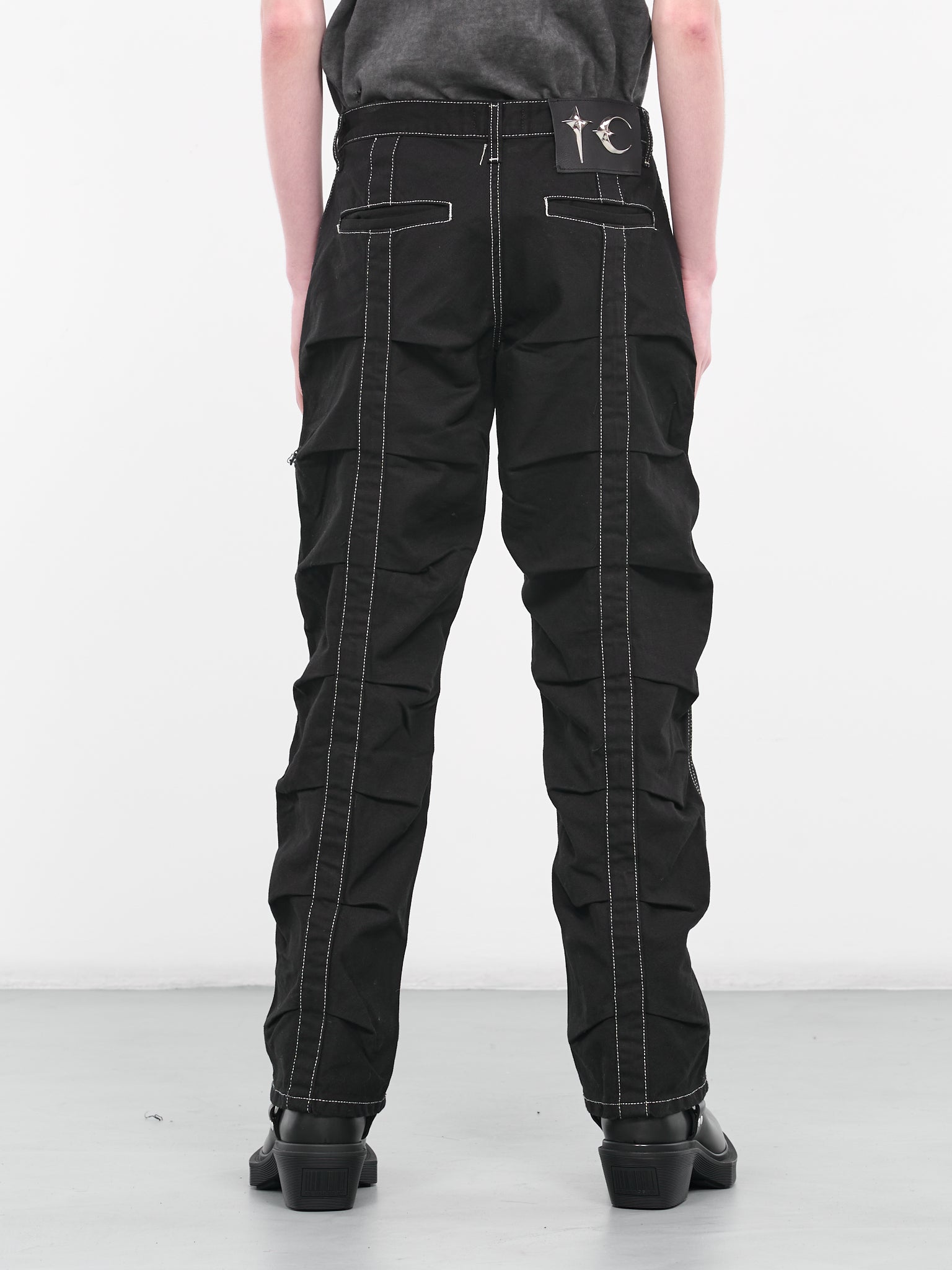 Line GOB Pants (PT0702-BLACK)