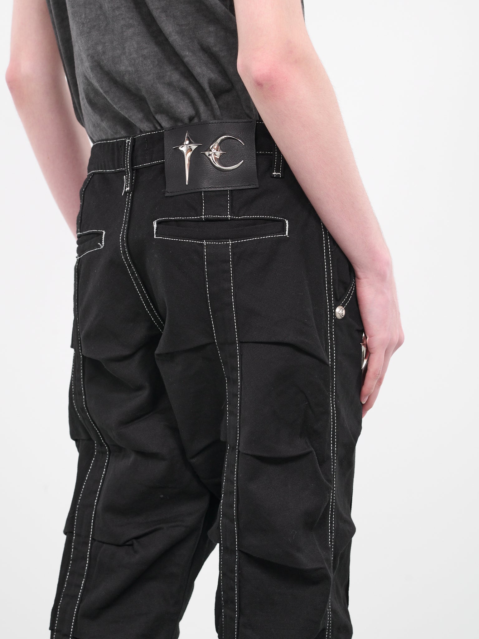 Line GOB Pants (PT0702-BLACK)