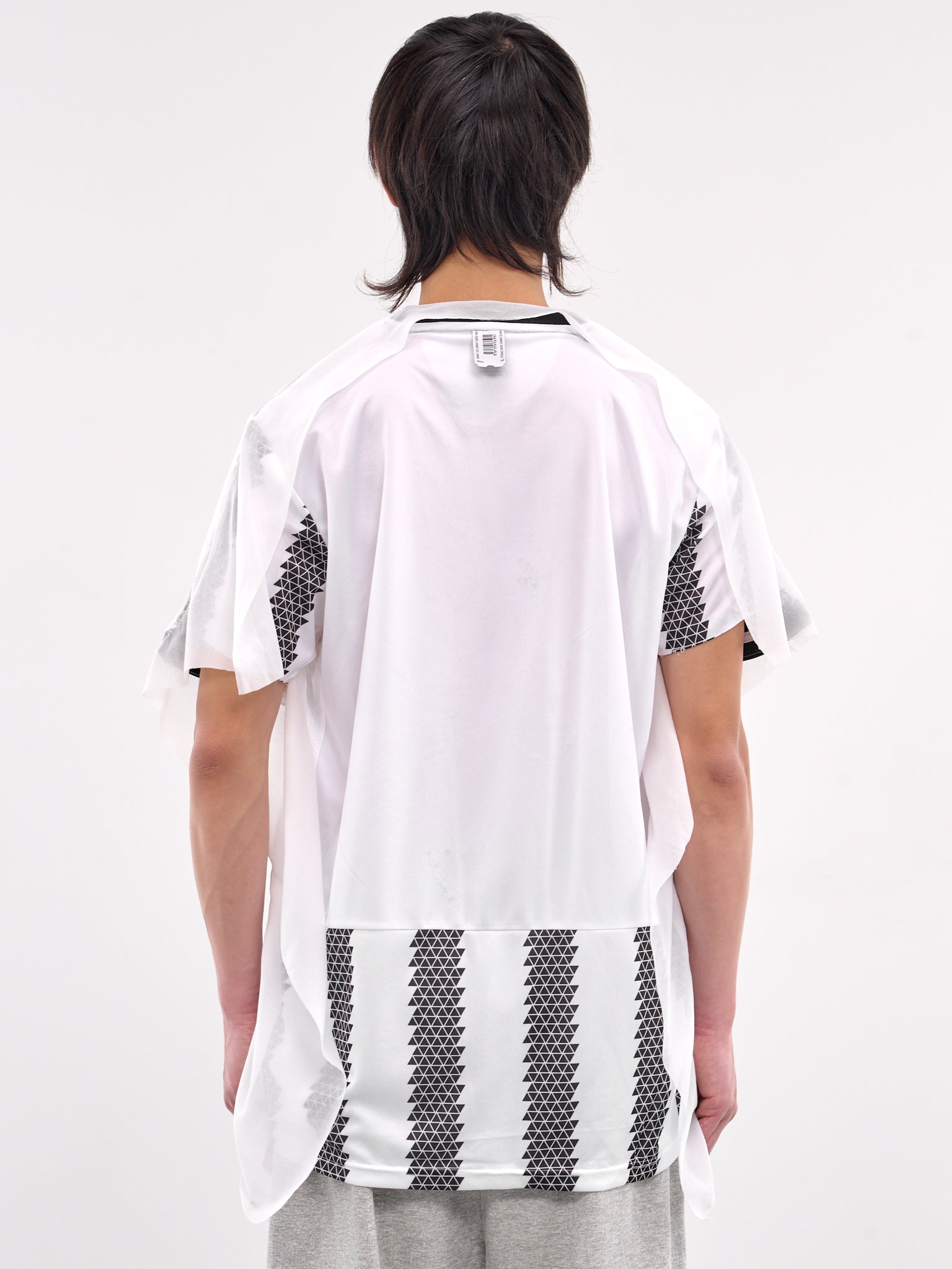 Upcycled Football Jersey (PT07ART02USM-JJ-WHITE-MIXED)