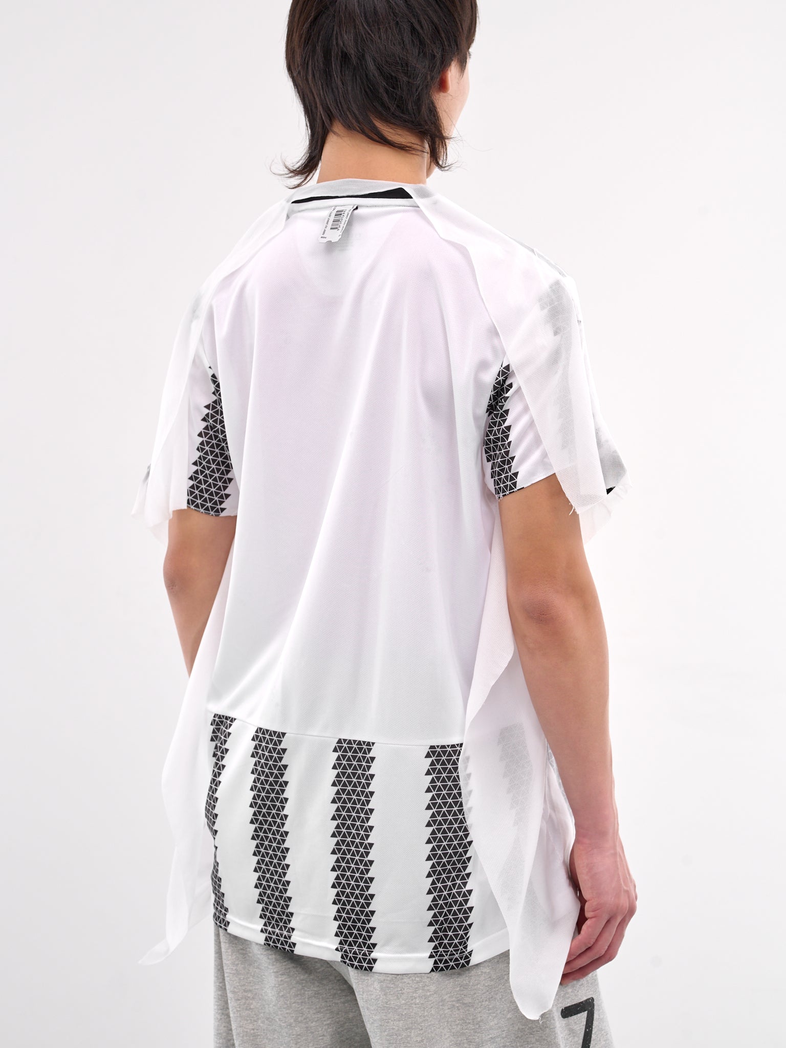 Upcycled Football Jersey (PT07ART02USM-JJ-WHITE-MIXED)