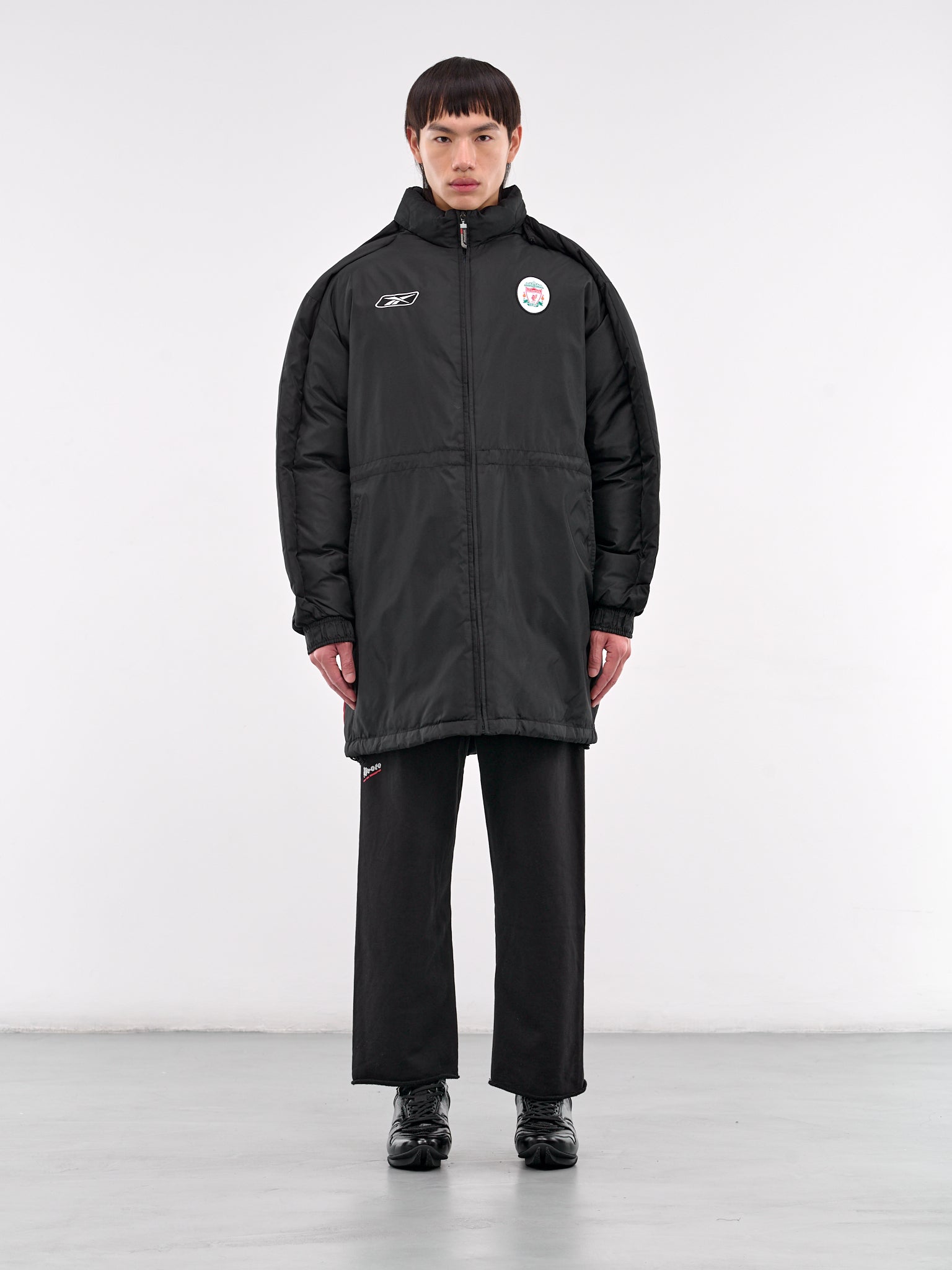 Upcycled Parka (PT07ART03USB-BLACK)