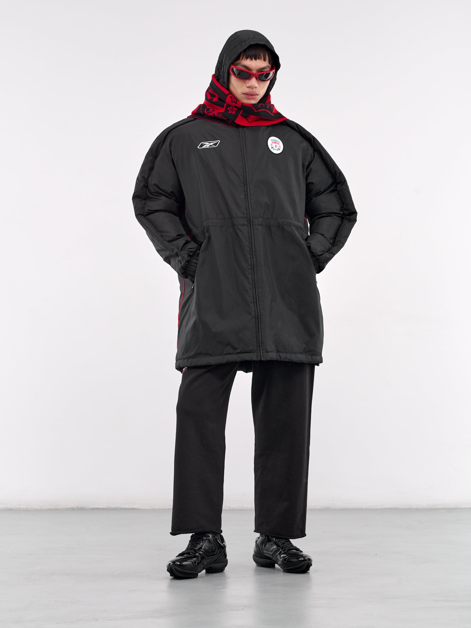 Upcycled Parka (PT07ART03USB-BLACK)