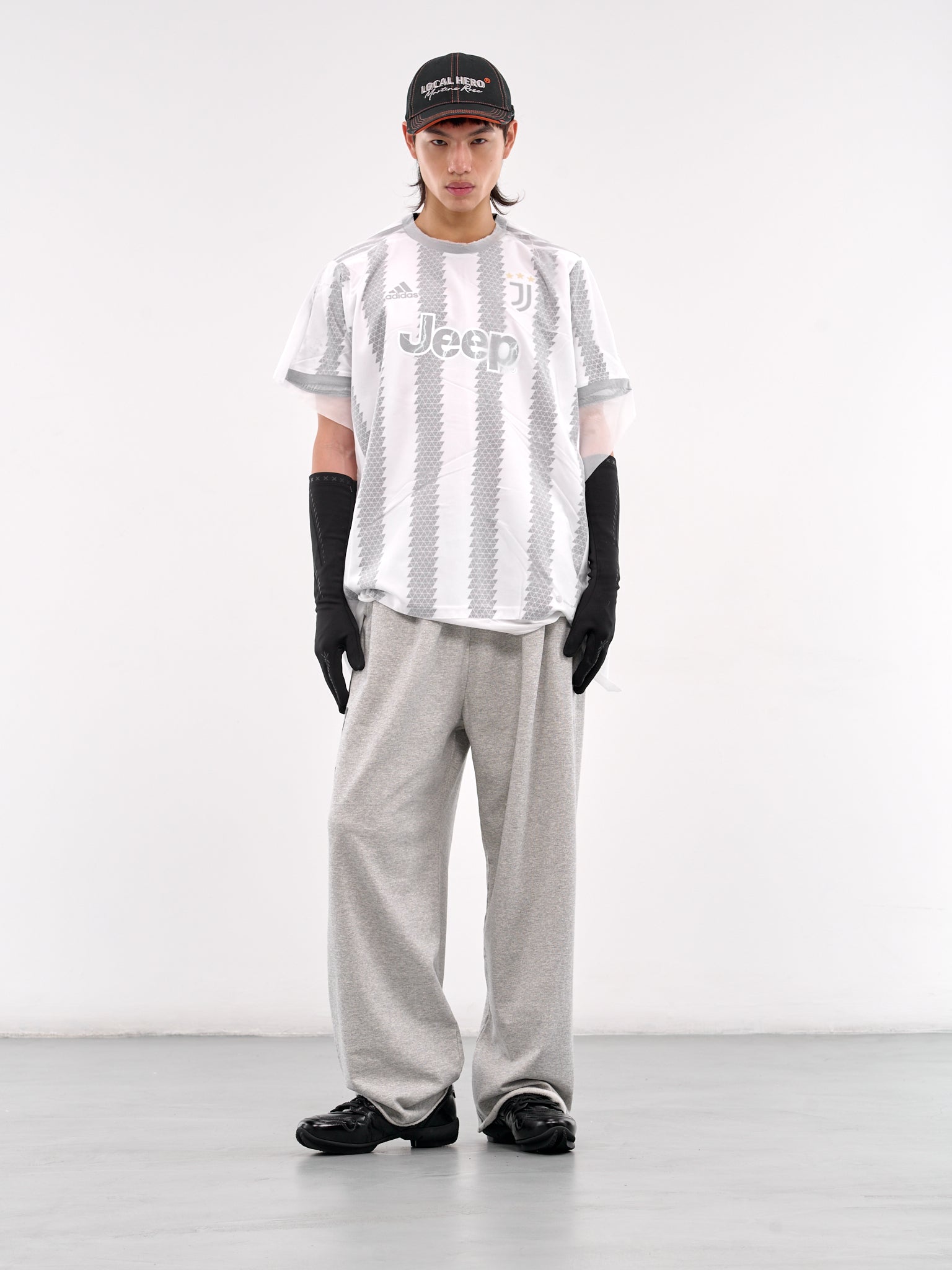 Upcycled Football Jersey (PT07ART02USM-JJ-WHITE-MIXED)