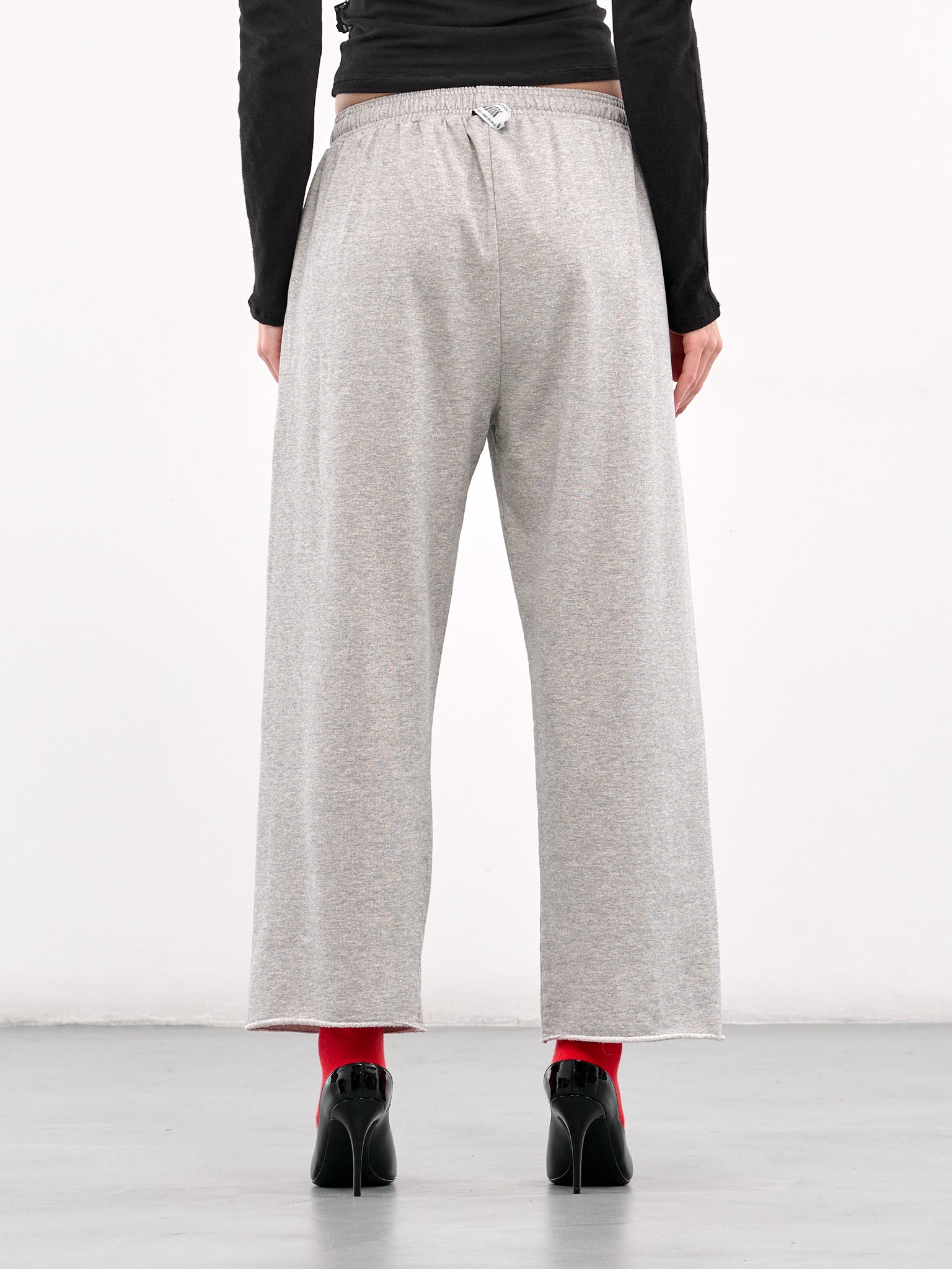 Raw Hem Sweatpants (PT07JE33USG-GREY-MELANGE)