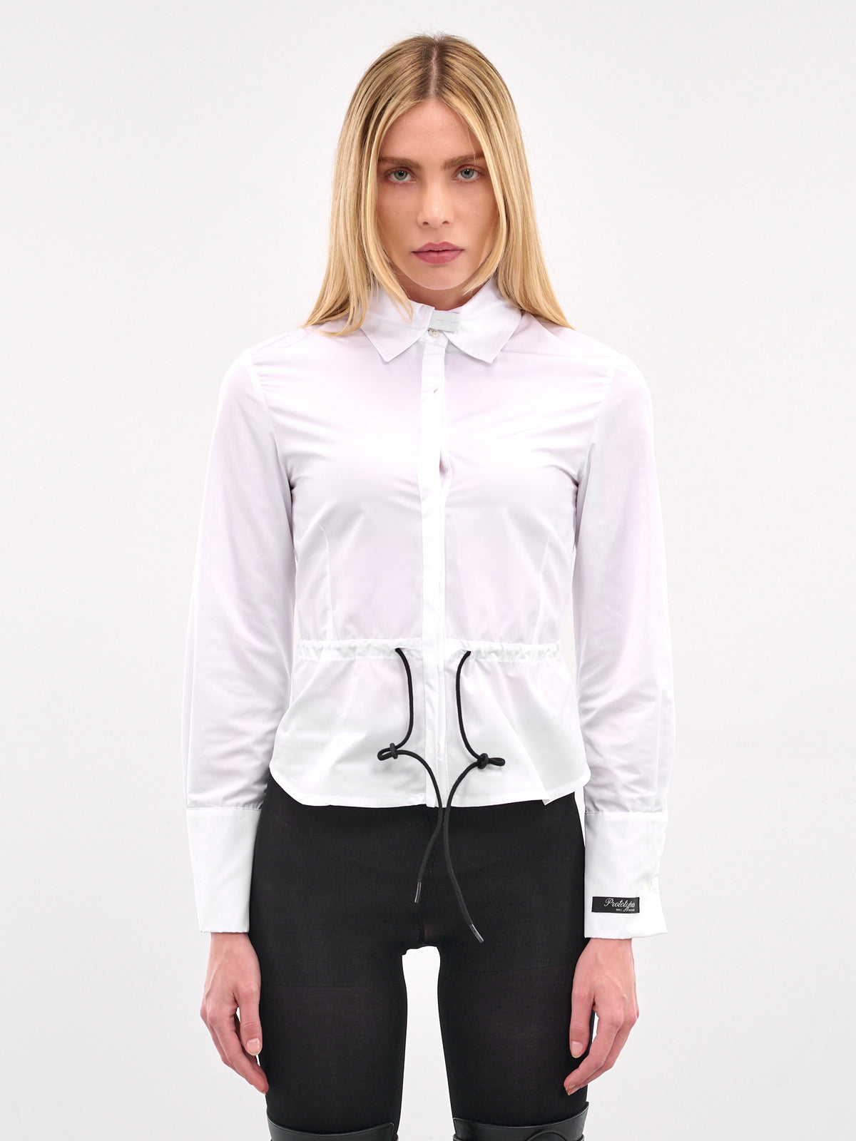 Shoelace Shirt (PT07SH02USW-WHITE)