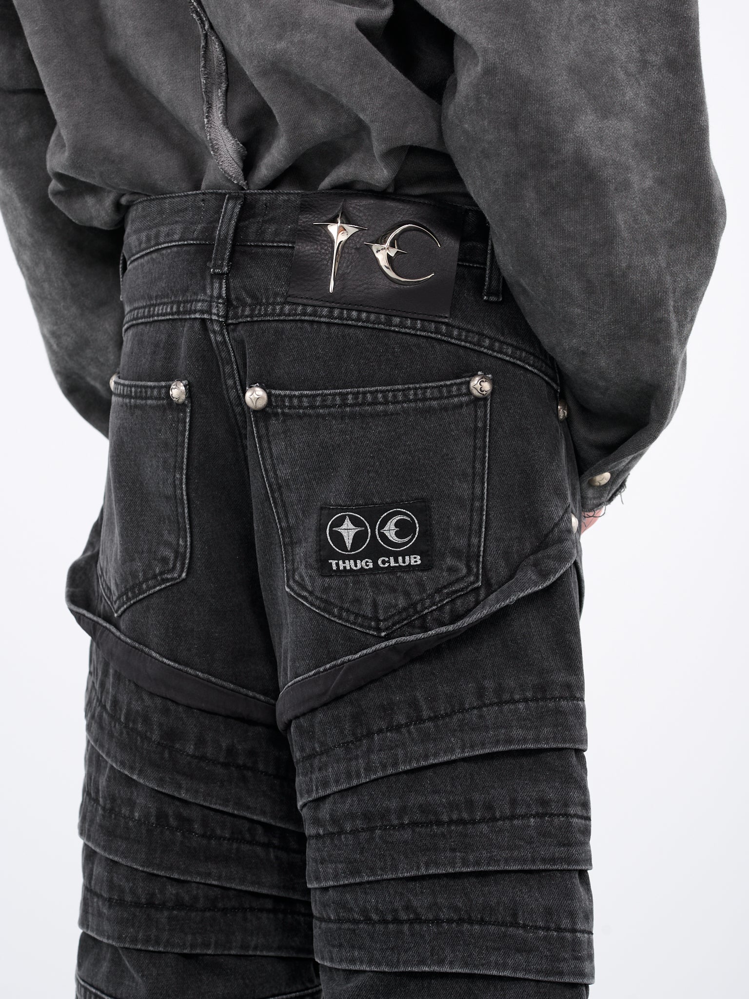 Knight Denim Pants (PT0801-KNIGHT-BLACK)