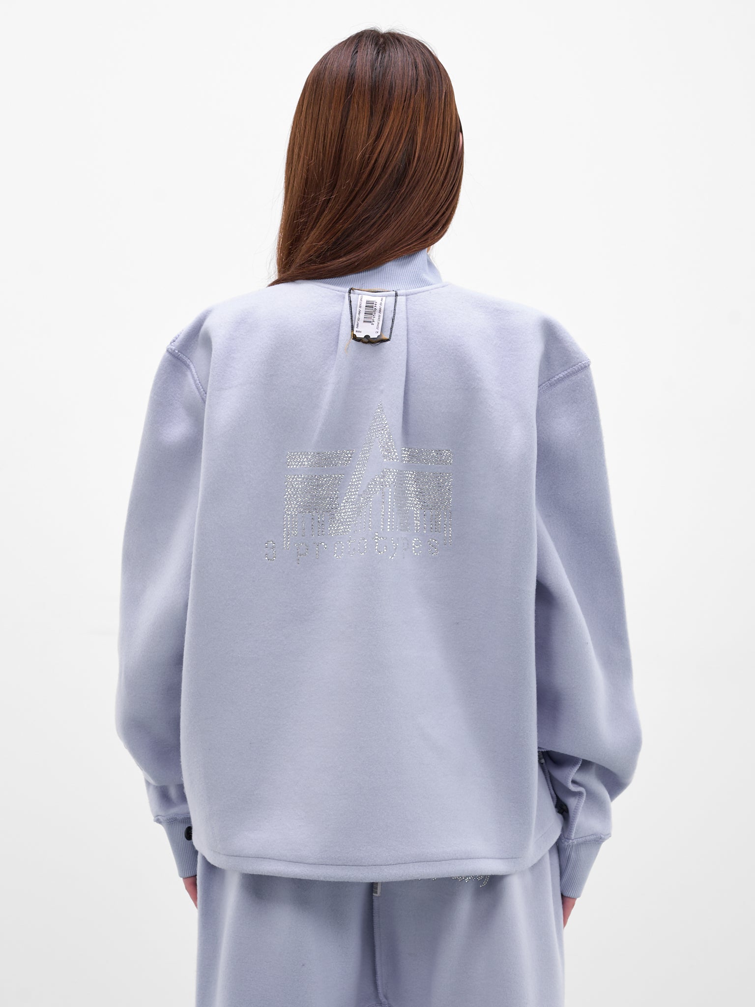 Alpha Industries x Prototypes Fleece Zip-Up (PT08JE05MWLB-LIGHT-BLUE)