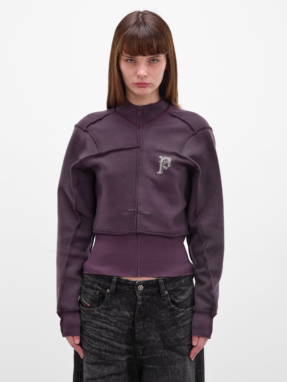 Alpha Industries x Prototypes Deconstructed Sweatshirt (PT08JE06USPL-PLUM)