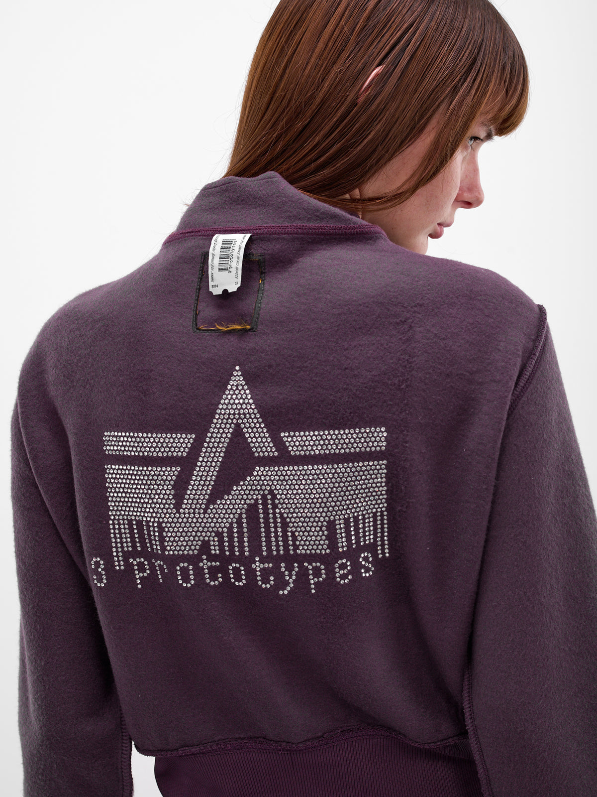 Alpha Industries x Prototypes Deconstructed Sweatshirt (PT08JE06USPL-PLUM)