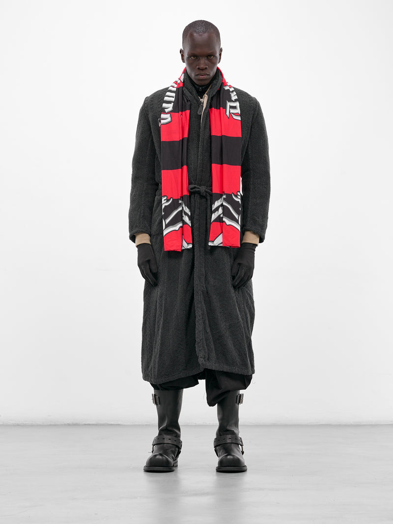 Hybrid Bathrobe Bomber (PT08OW01WWDG-DARK-GREY)