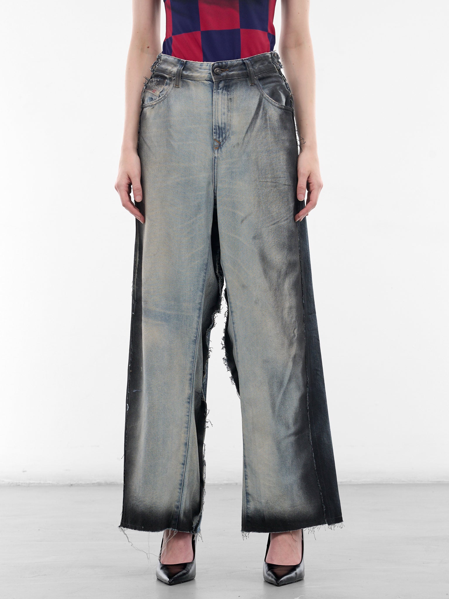 Sprayed New Denim Jeans (PT09DE11USBL-BLUE-SPRAYED)