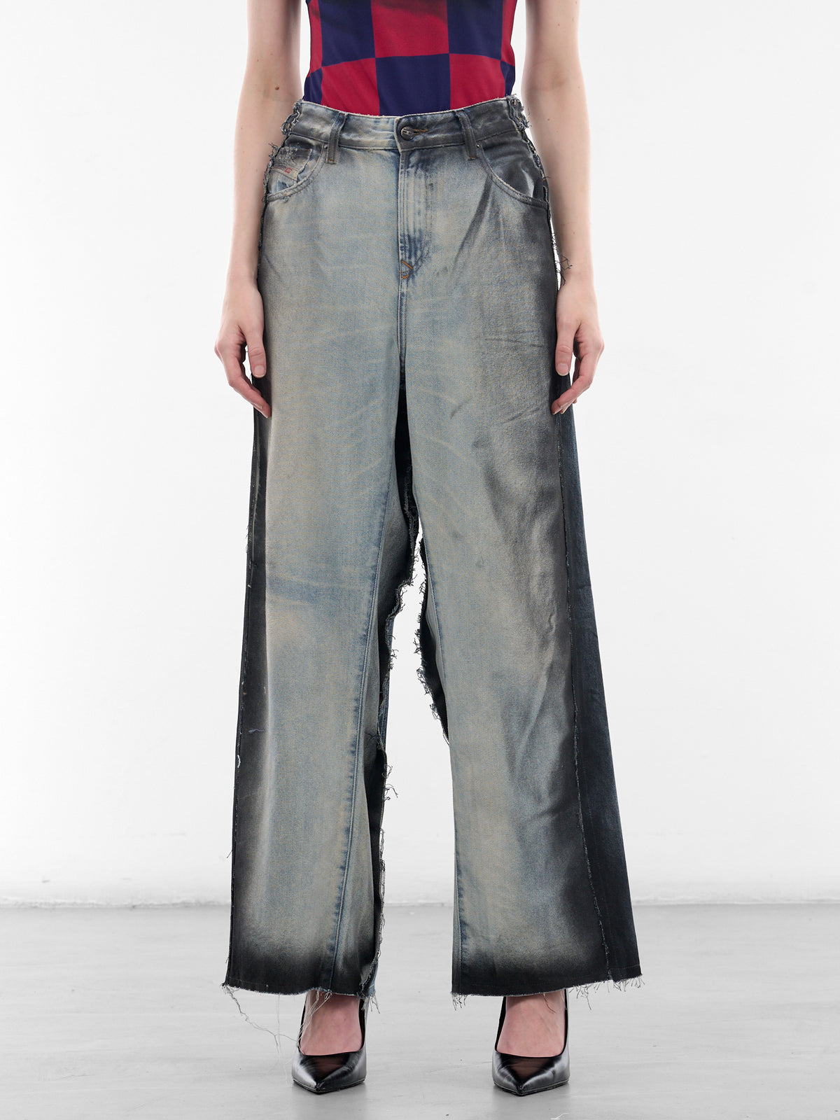 Sprayed New Denim Jeans (PT09DE11USBL-BLUE-SPRAYED)