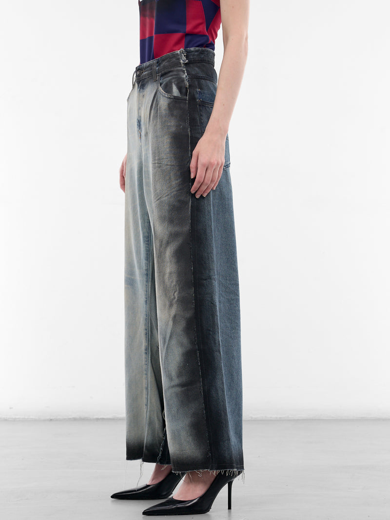 Sprayed New Denim Jeans (PT09DE11USBL-BLUE-SPRAYED)