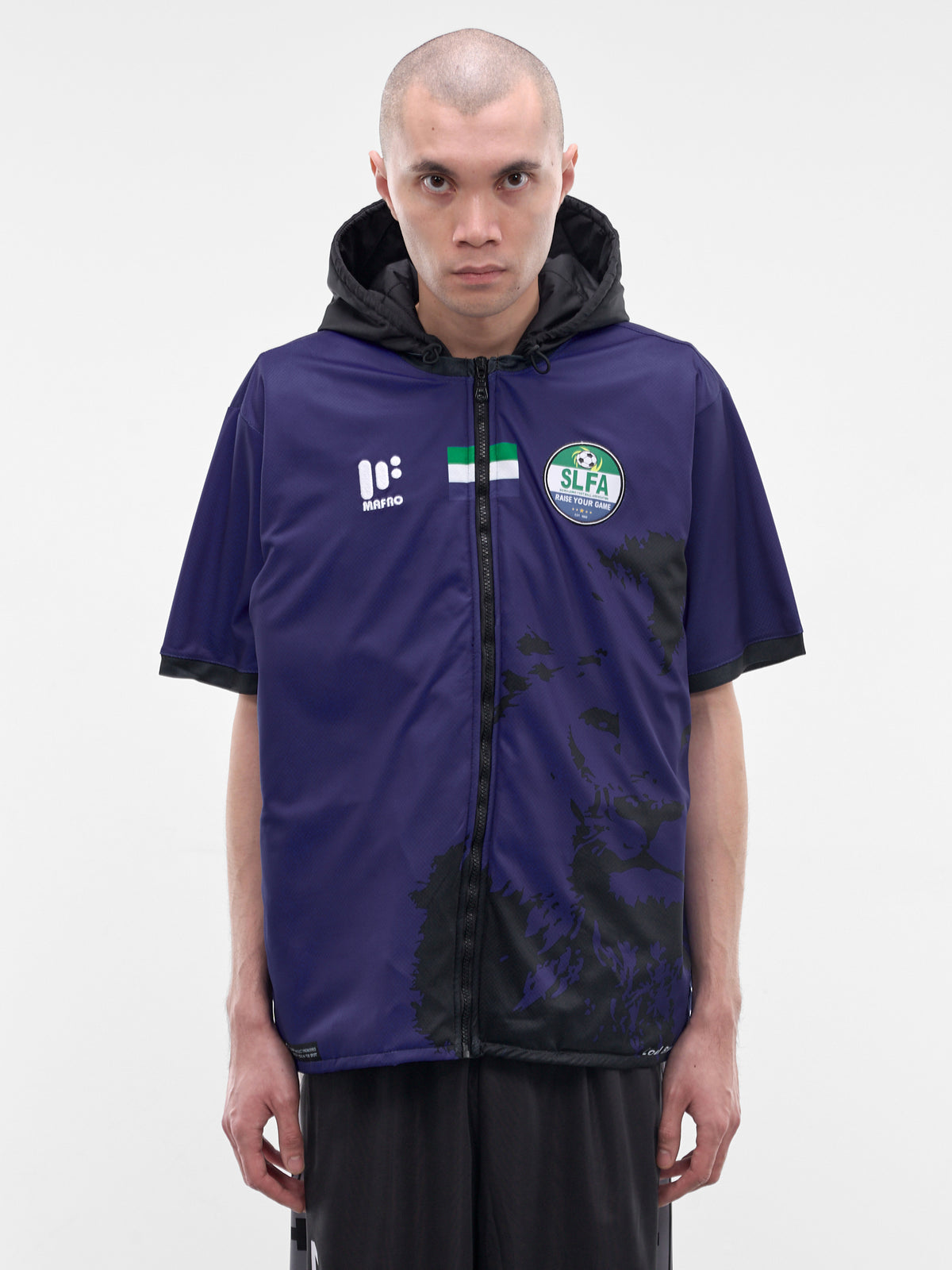 Hooded Padded Football Gilet (PT09OW07USMI-MULTI)