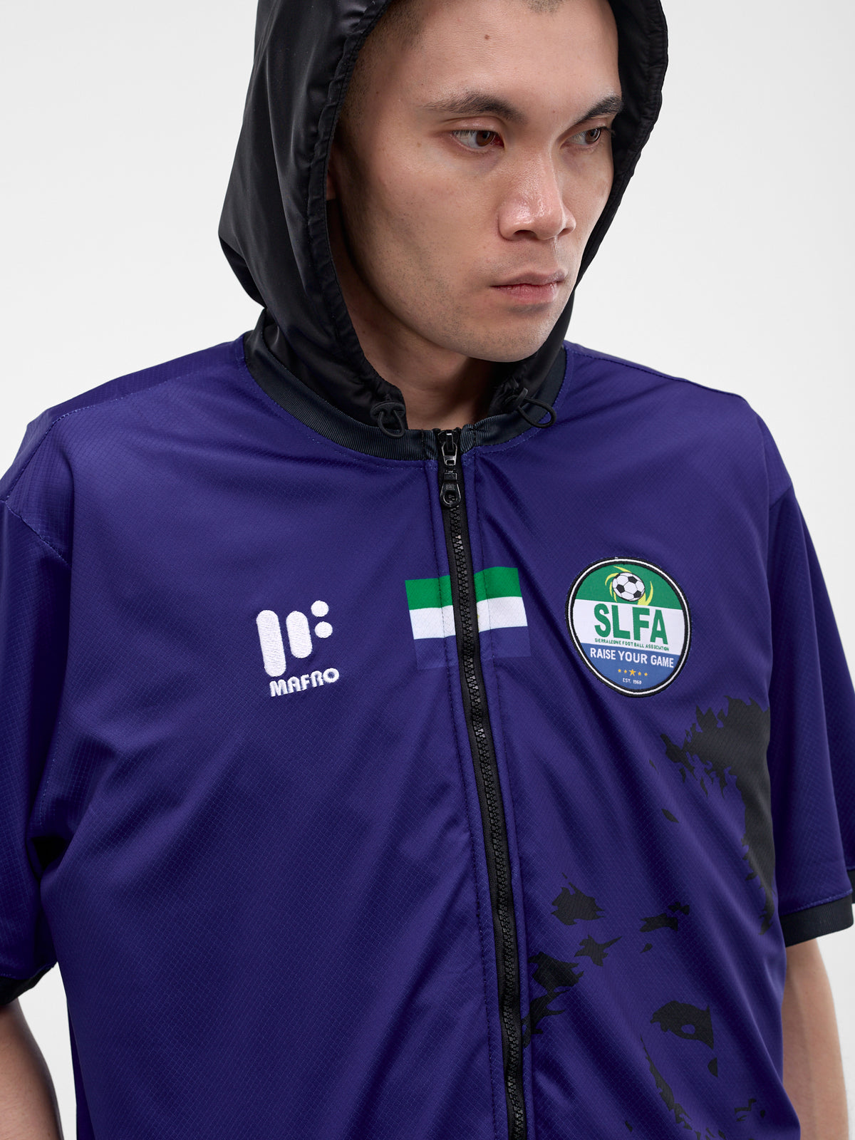 Hooded Padded Football Gilet (PT09OW07USMI-MULTI)