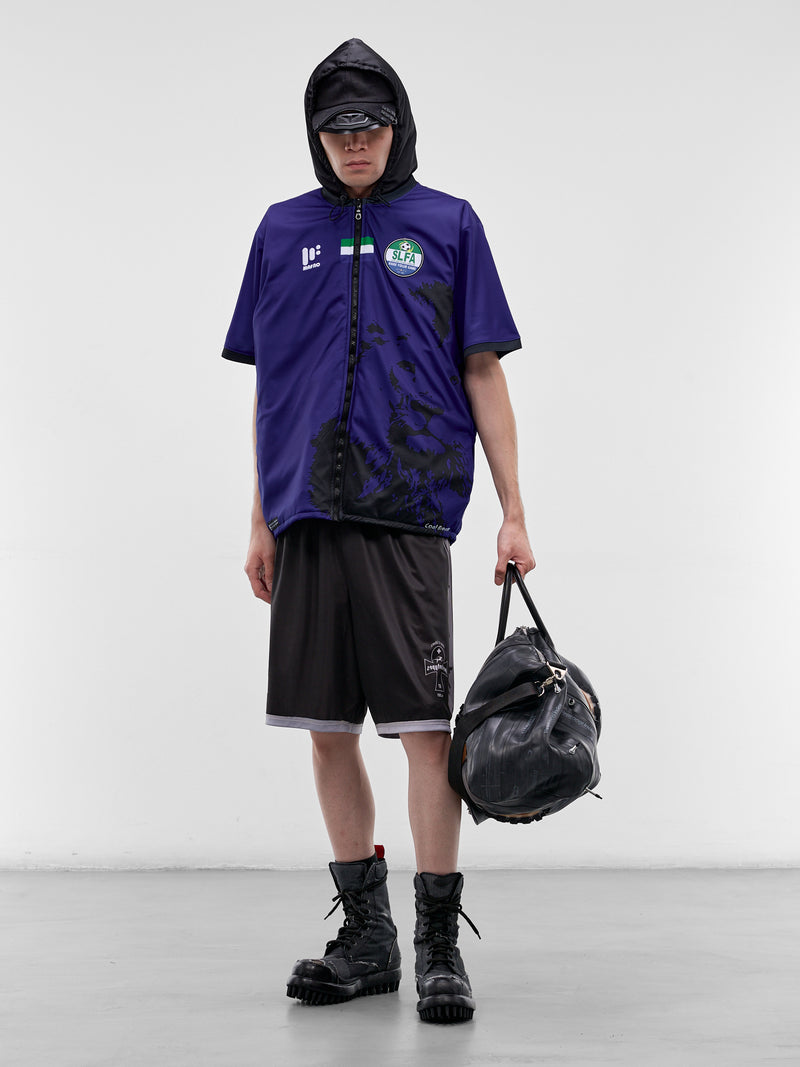 Inside-Out Football Shorts (PT07PA05USB-BLACK)