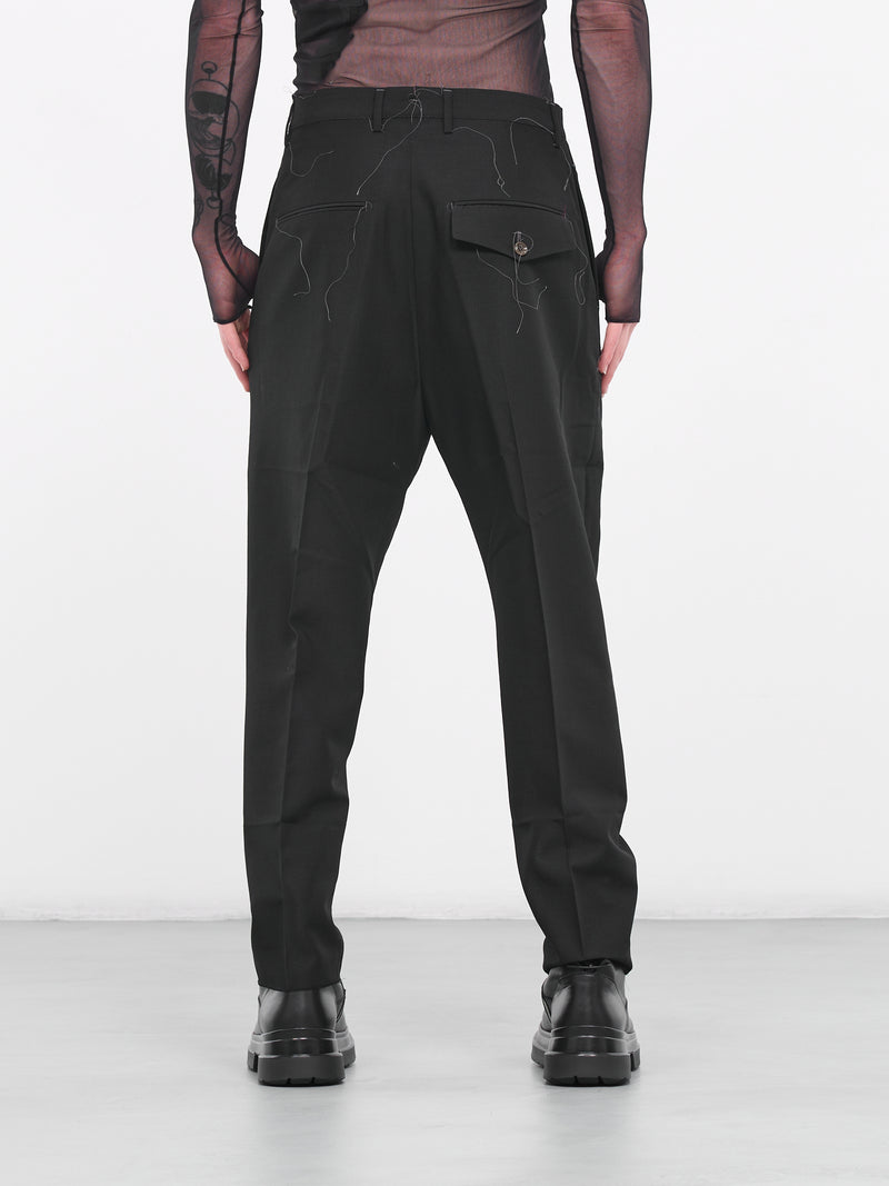 Loose Thread Trousers (PT1001-BLACK)