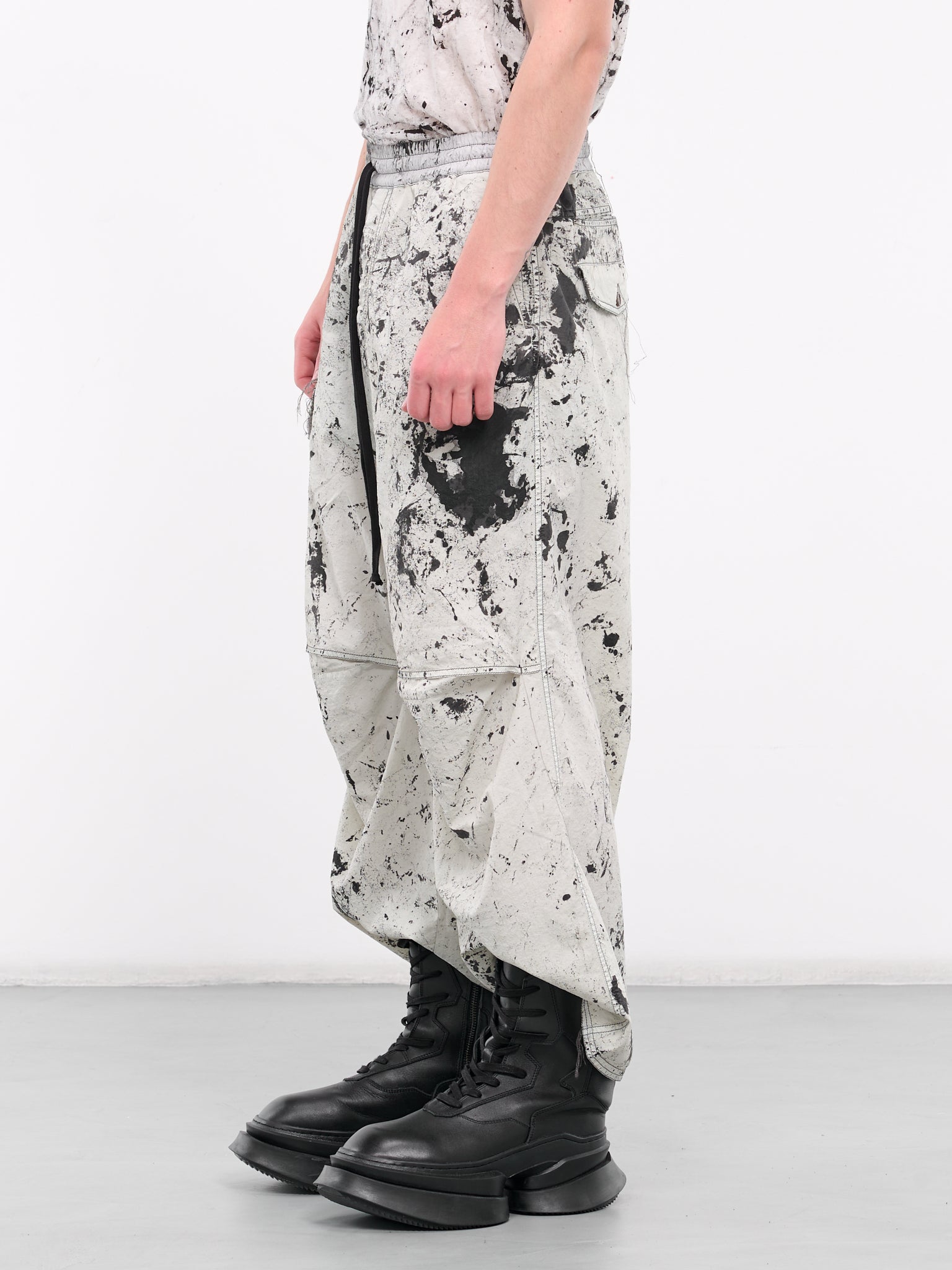 Snow Camo Parachute Trousers (PT1006-SNOW-CAMO)