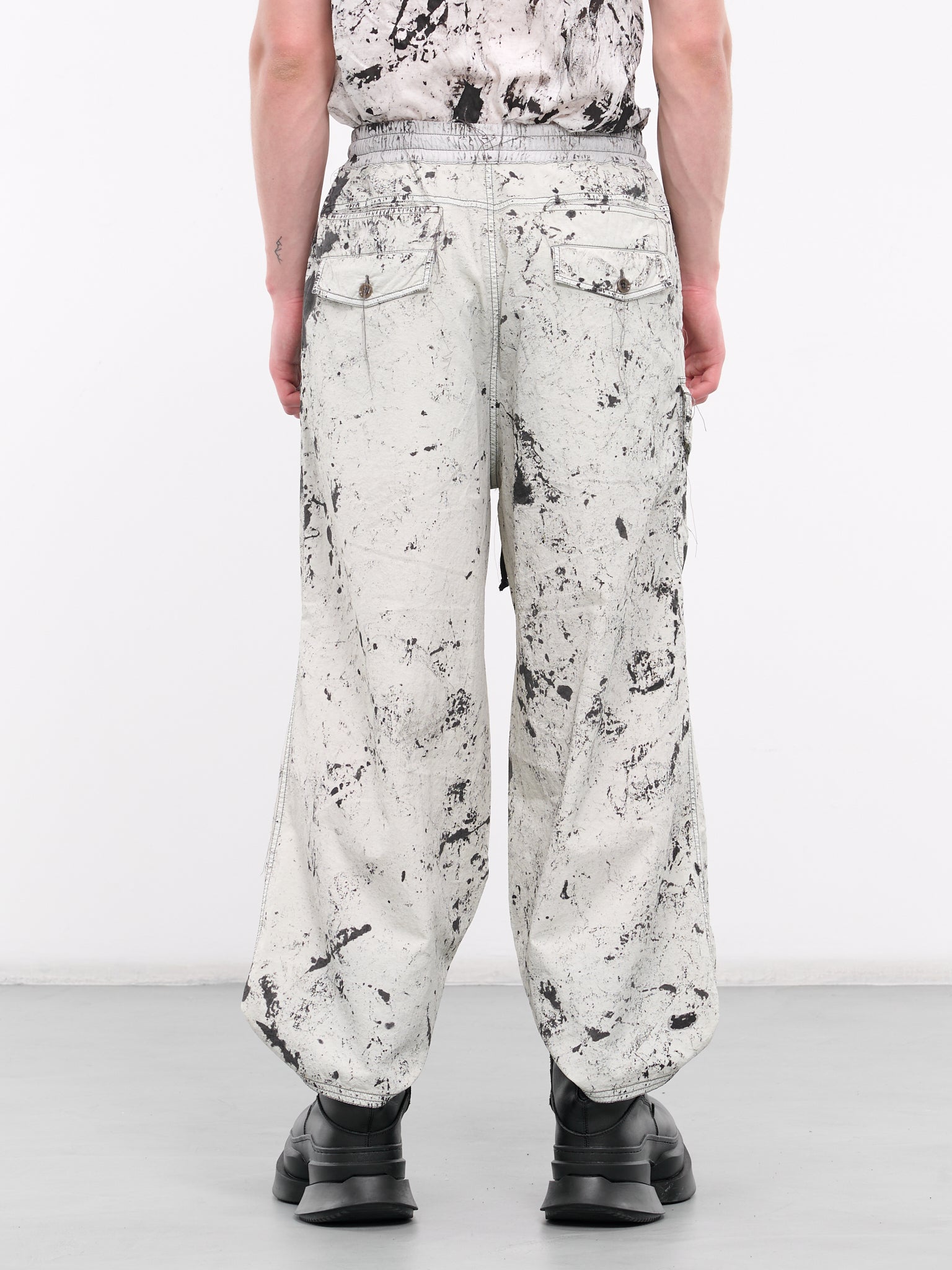 Snow Camo Parachute Trousers (PT1006-SNOW-CAMO)