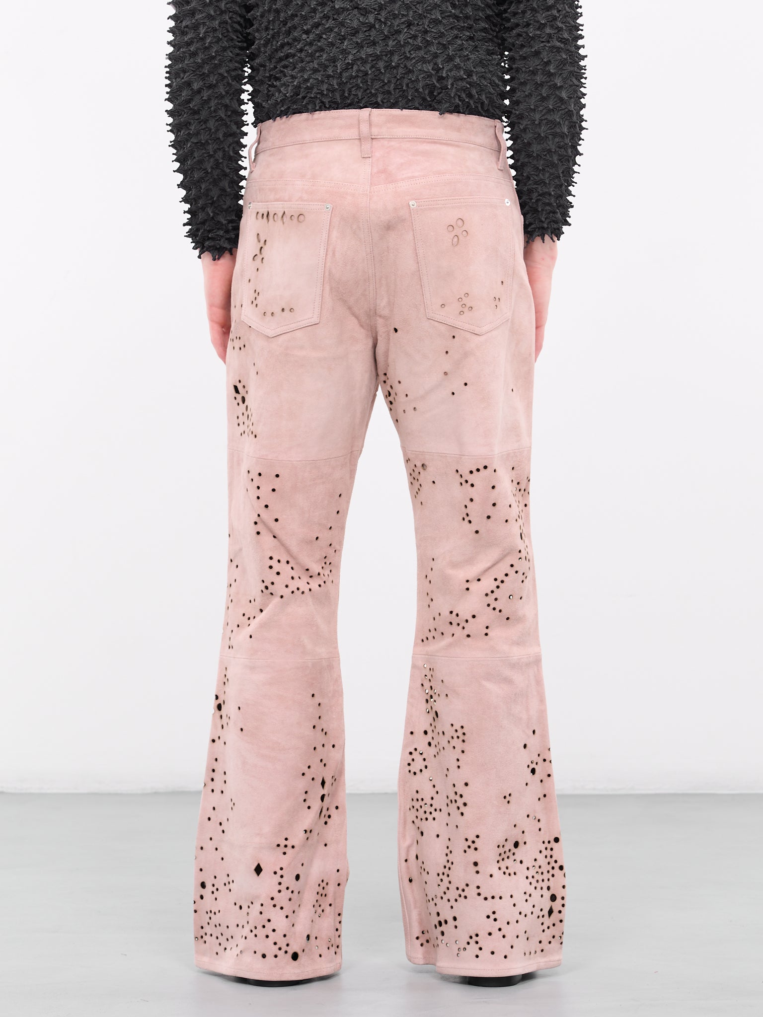Perforated Pants (PT1823-SALMON)
