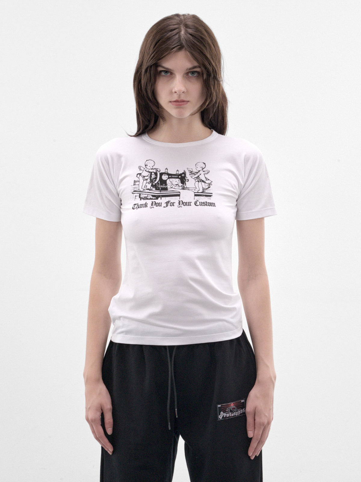 White Graphic T-Shirt (PT99TP16USWH-WHITE)