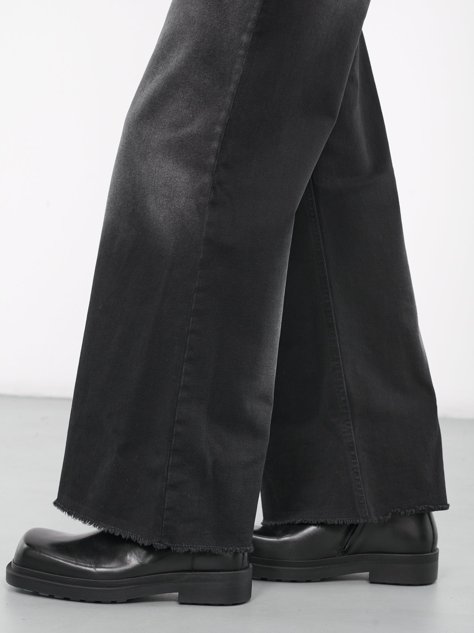 Faded Denim Pants (PUJU00190-USCV87-ODN99-BLACK)