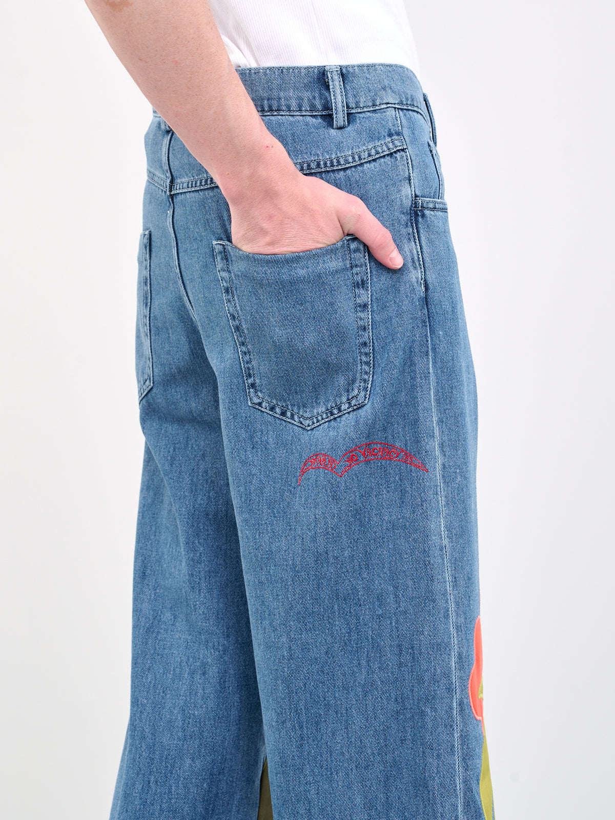 No Vacancy Inn Chambray Pants (PUJU0019SX-USCV32-BLUE)