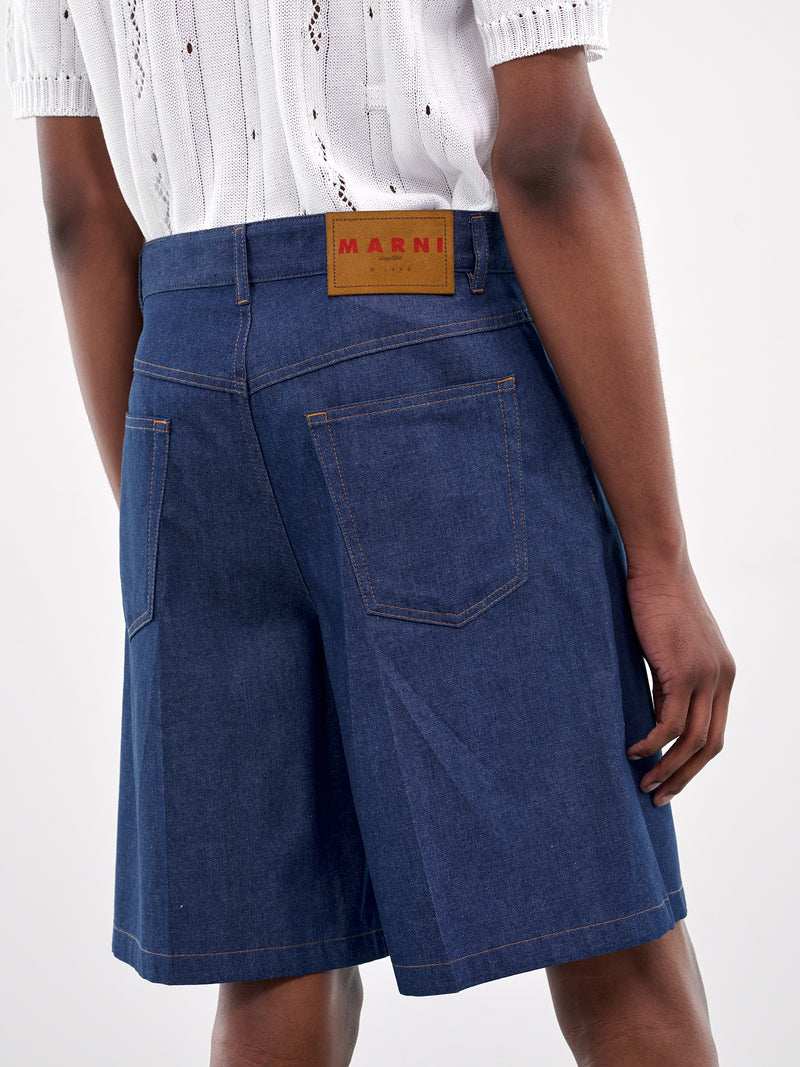 Denim Shorts (PUJU0109A0-UTC476-BLUE)