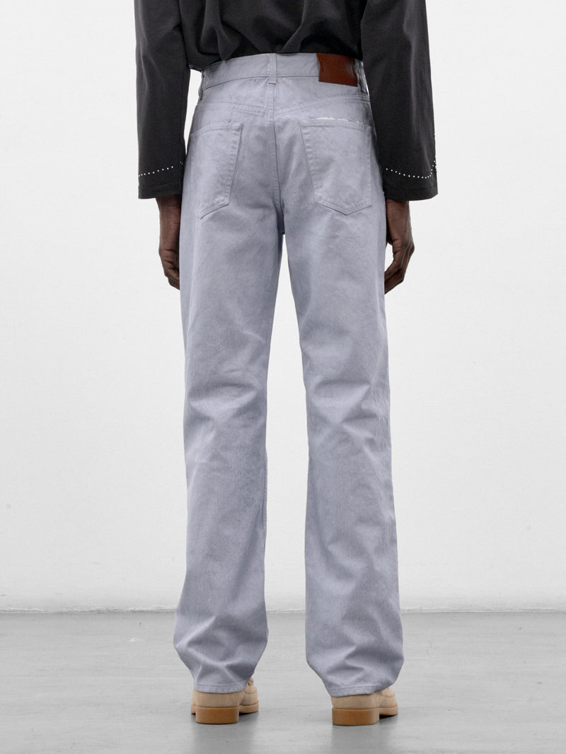Blue Coated Denim Jeans (PUJU0141A0-USCZ49-SKY-BLUE)
