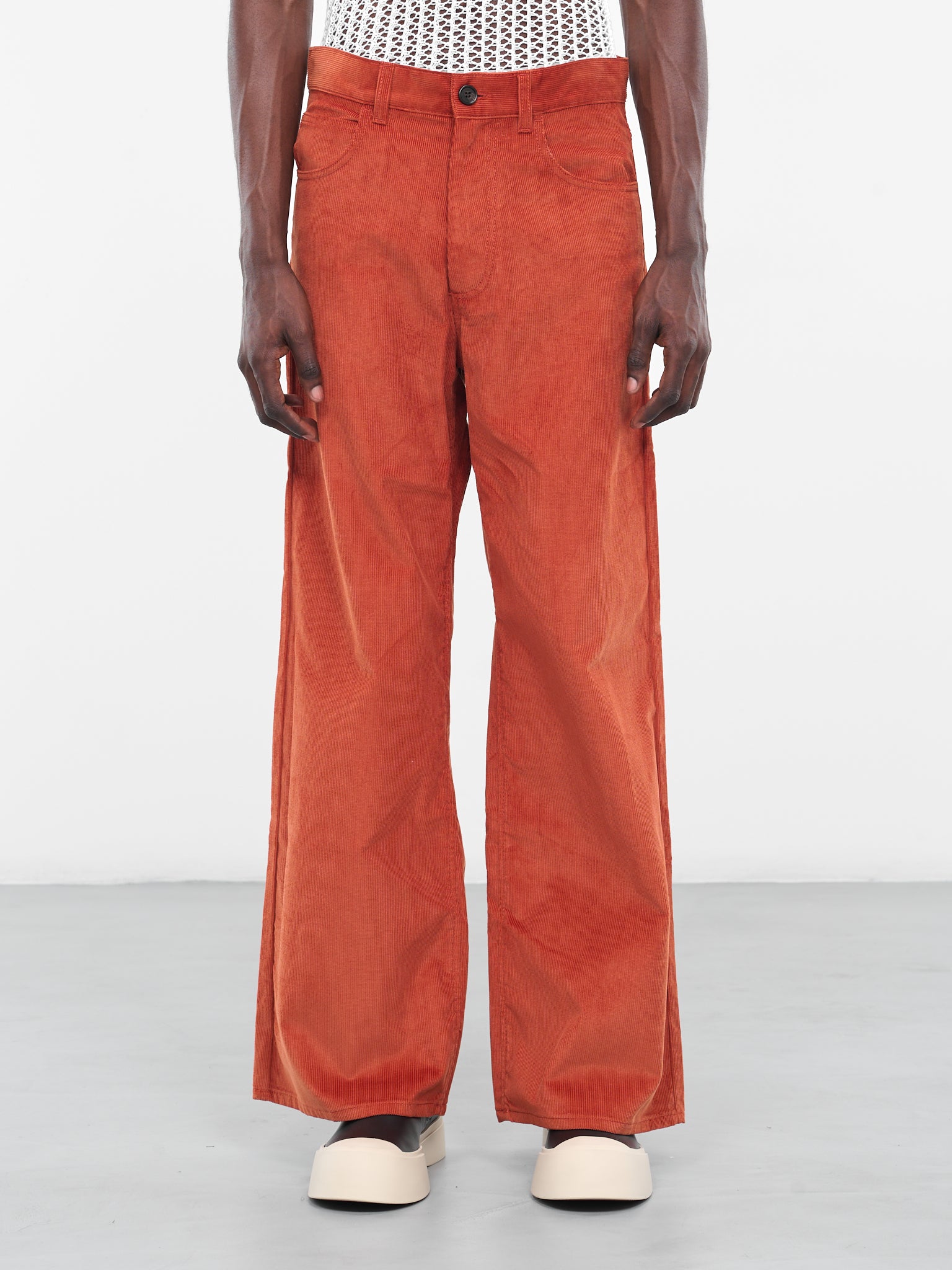 Corduroy Pants (PUMU0073A0-UTC277-00M38-ORANGE)