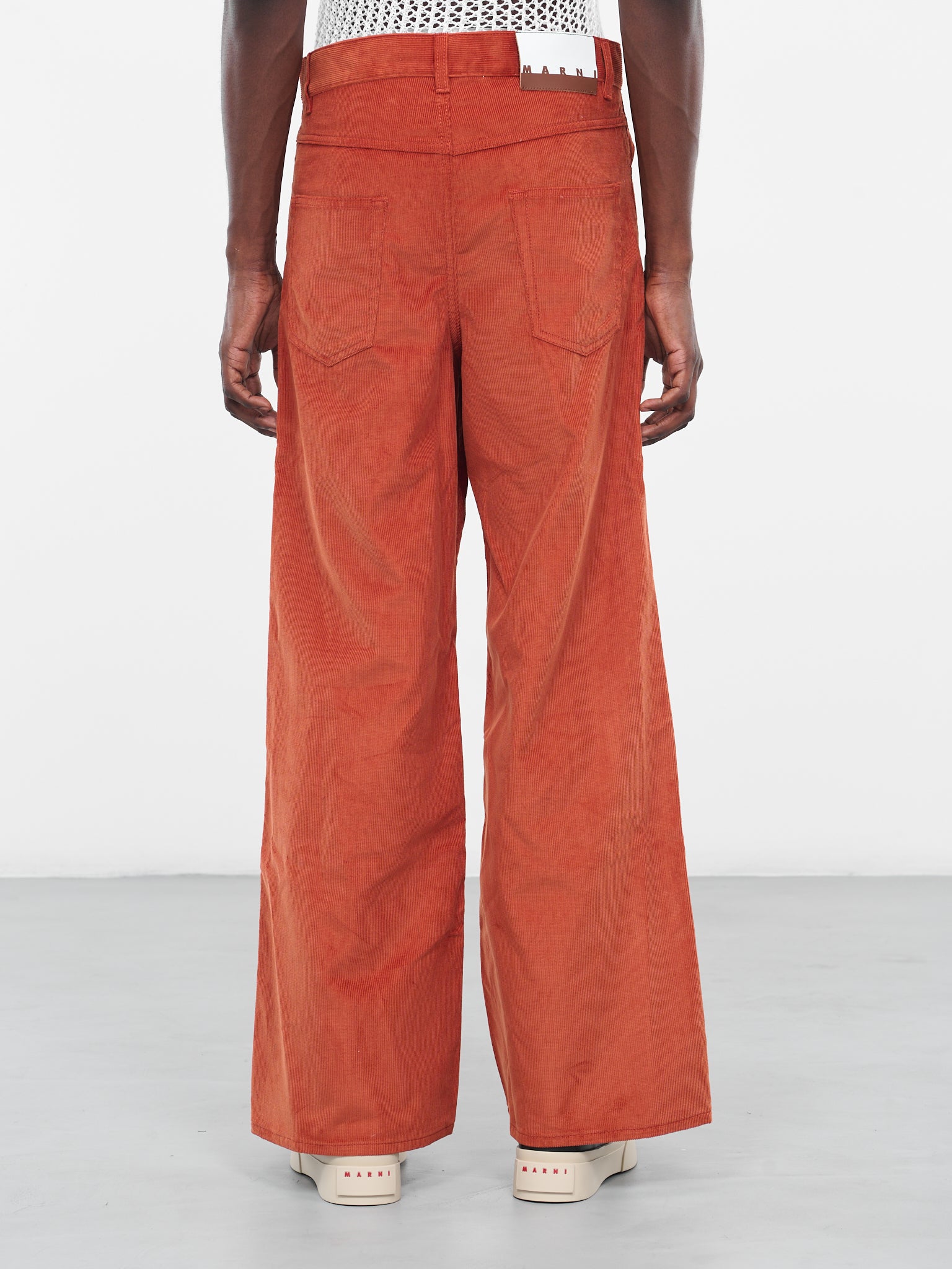 Corduroy Pants (PUMU0073A0-UTC277-00M38-ORANGE)