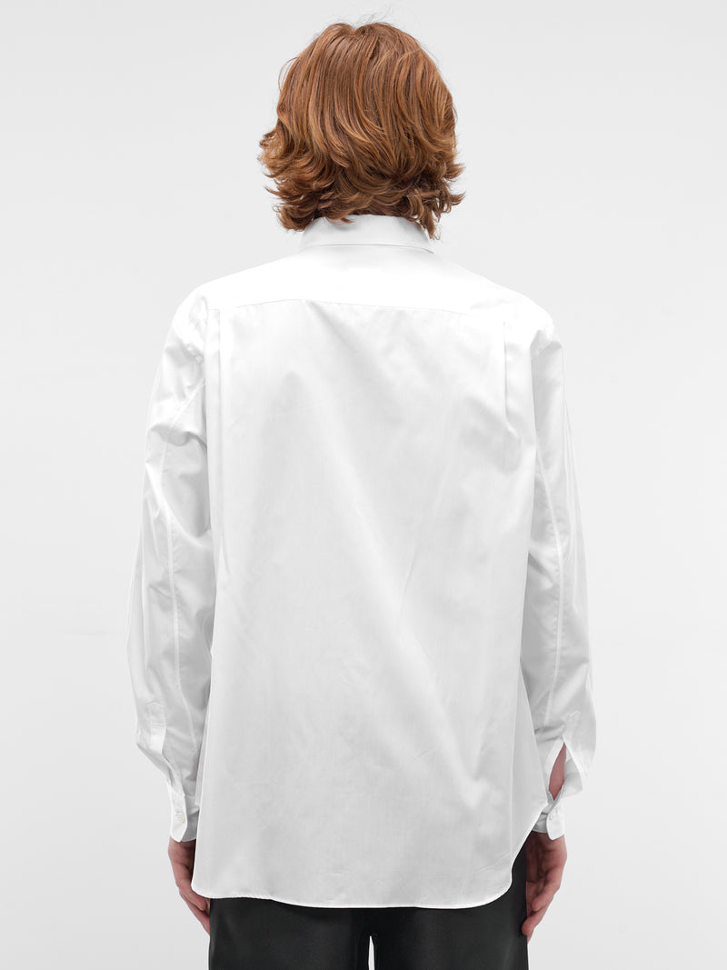 White Button-Up Shirt (PZ-B003-PER-WHITE)