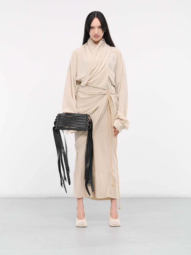 Draped Blouse (Q146SX-Q0027-SAND)