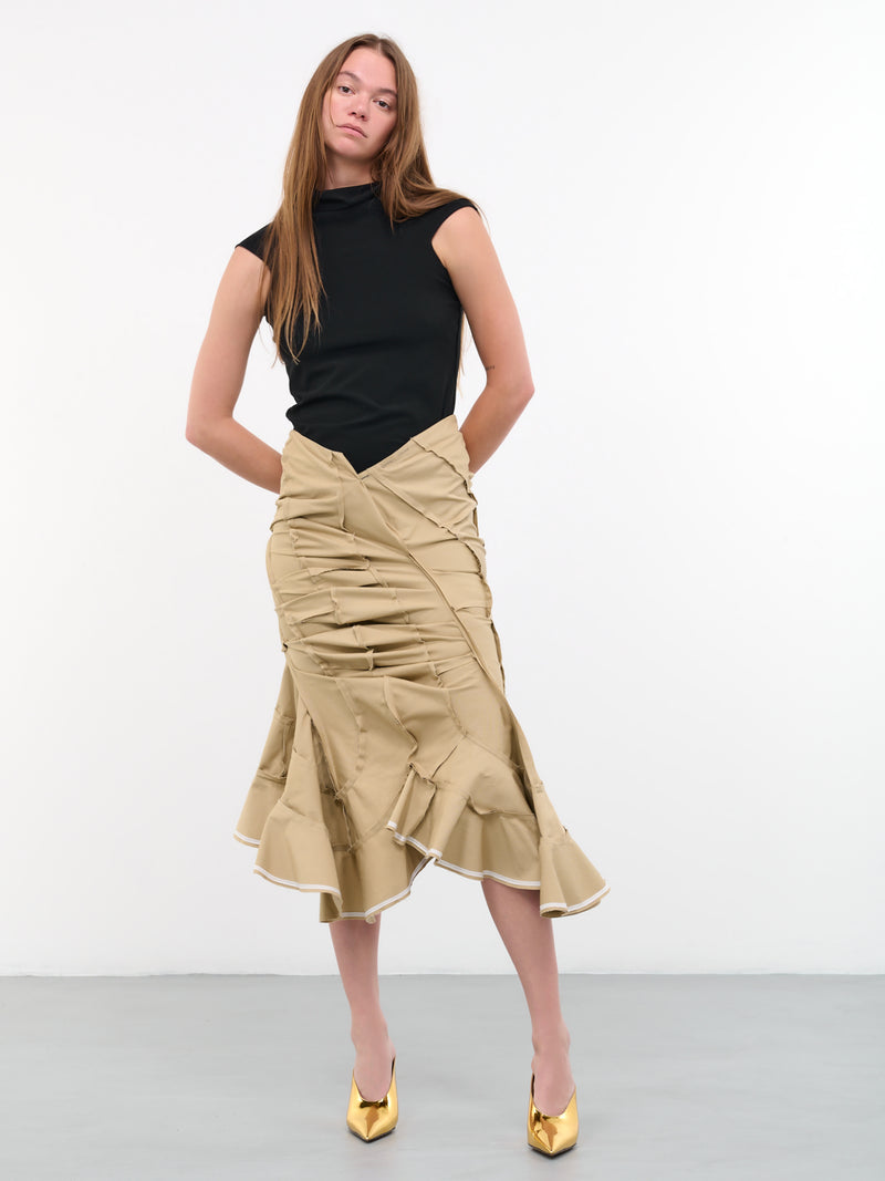 Cowl Neck Top (Q758KS-Q0009-BLACK)