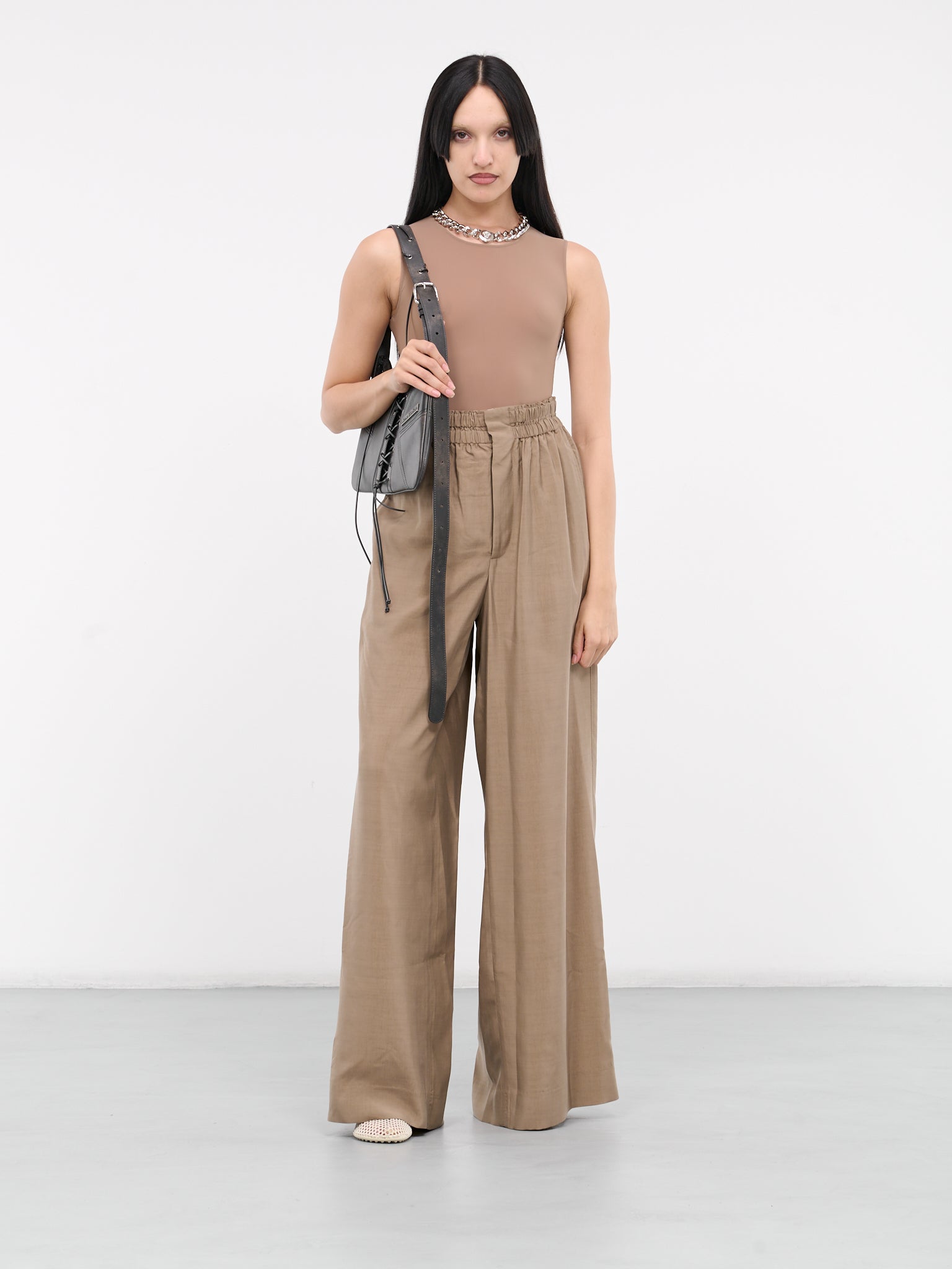 Oversized Trousers (Q310SC-Q0048-CARIBOU)