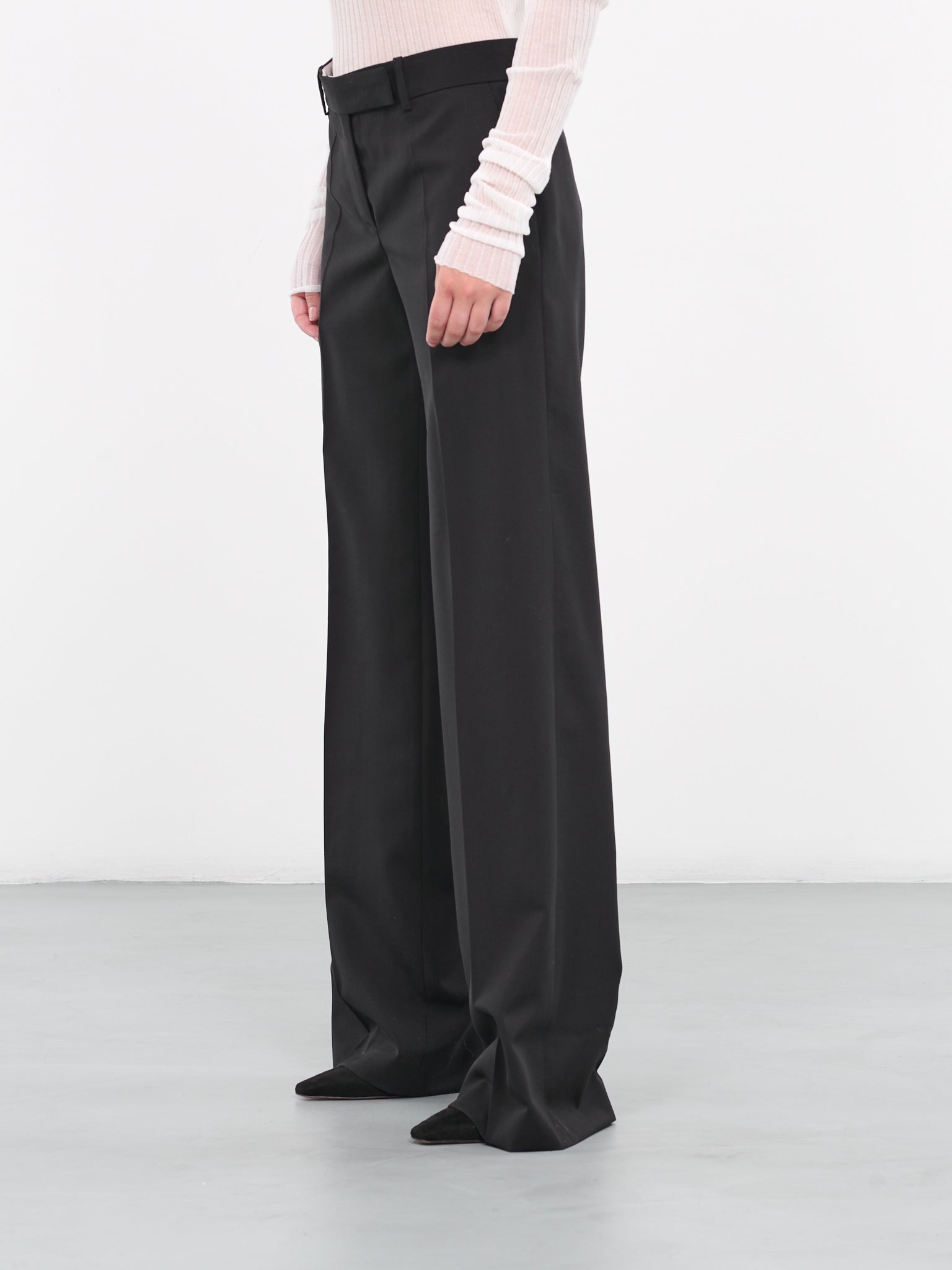 Tailored Trousers (Q316WV-BLACK)