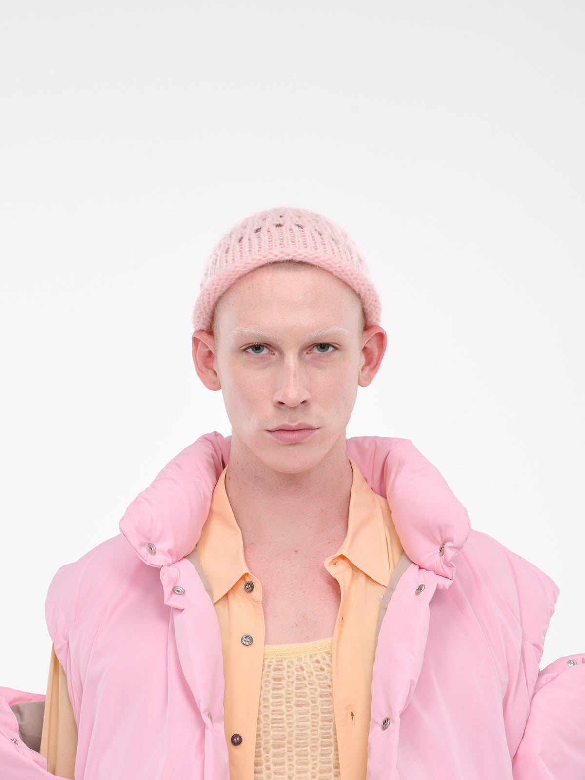 Knit Beanie (Q38300081-14-SHY-PINK)