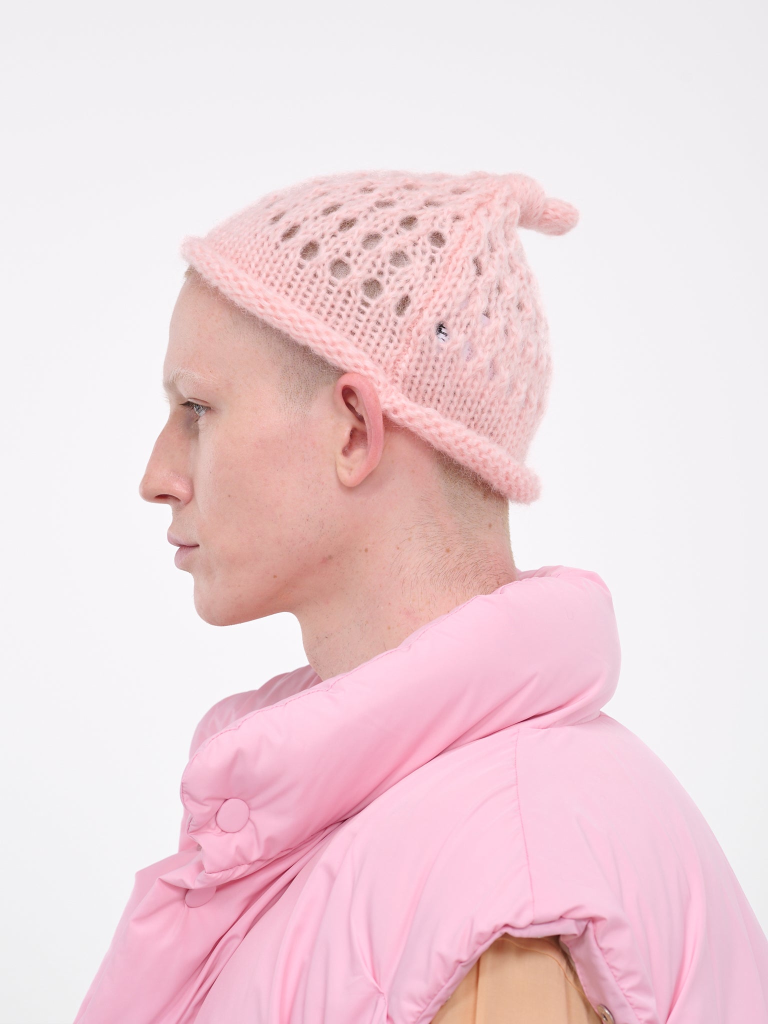 Knit Beanie (Q38300081-14-SHY-PINK)