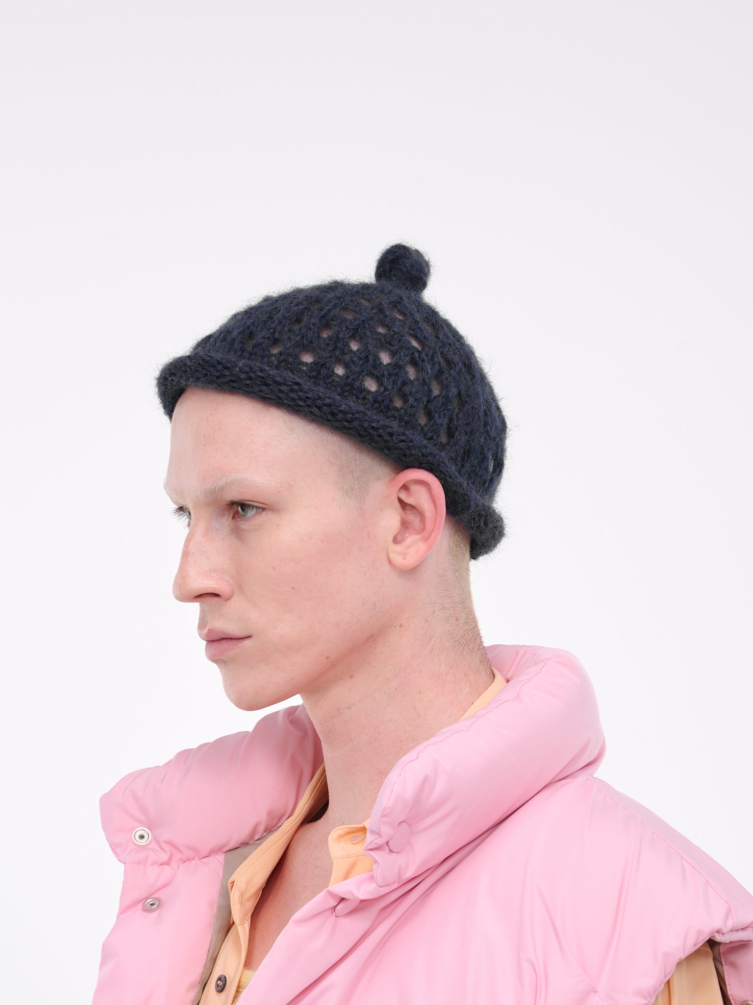 Knit Beanie (Q38300081-18-DEEP-BLUE)