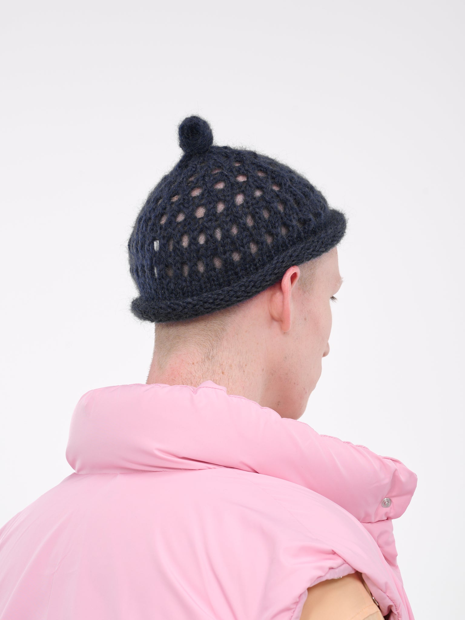 Knit Beanie (Q38300081-18-DEEP-BLUE)