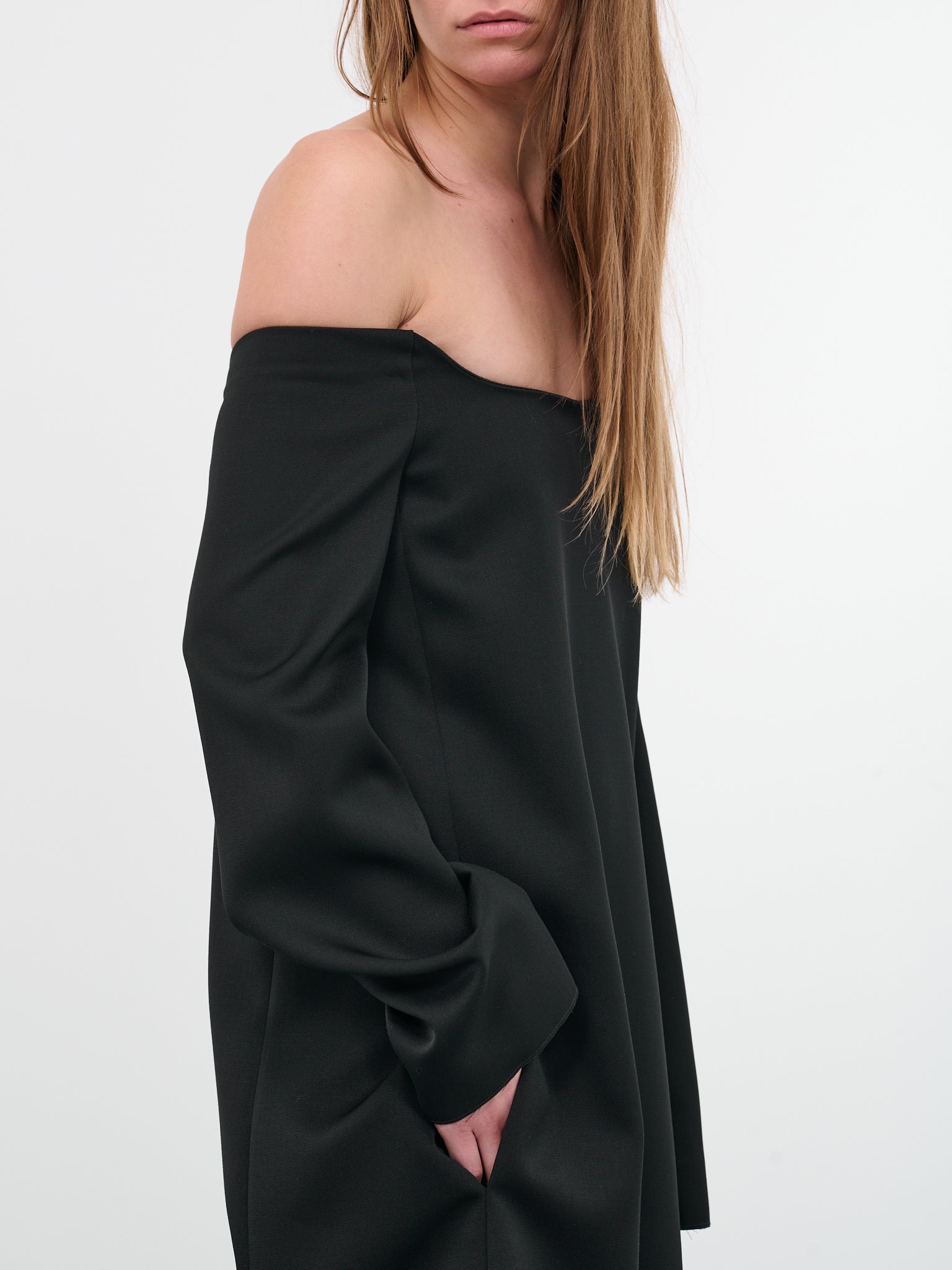 Strapless Dress (Q532WO-Q0009-BLACK)