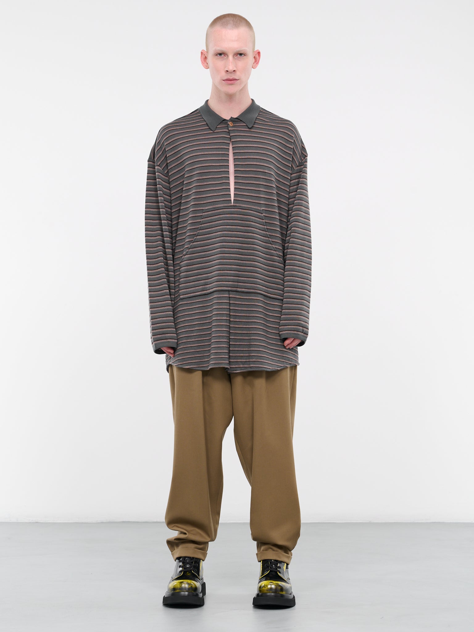 Big Stripe Polo (Q58300080-11-CHIC-STRIPES)
