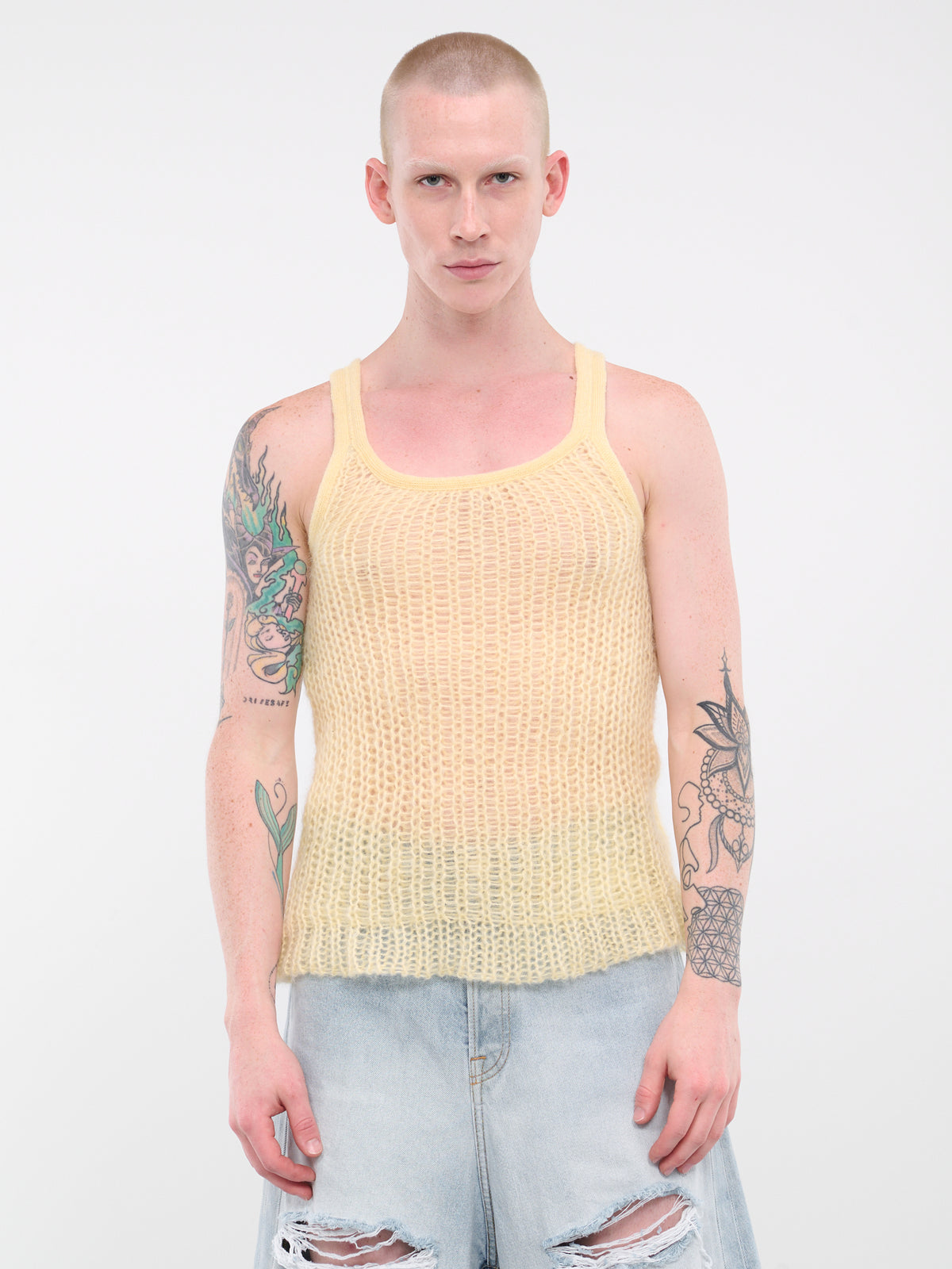 Knit Tank (Q58301281-12-DIRTY-YELLOW)