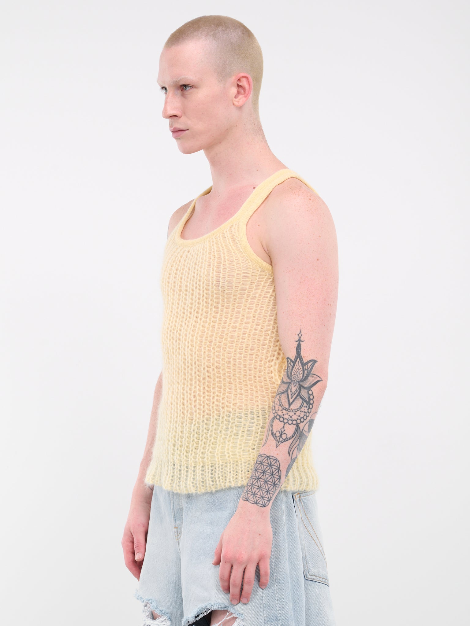 Knit Tank (Q58301281-12-DIRTY-YELLOW)