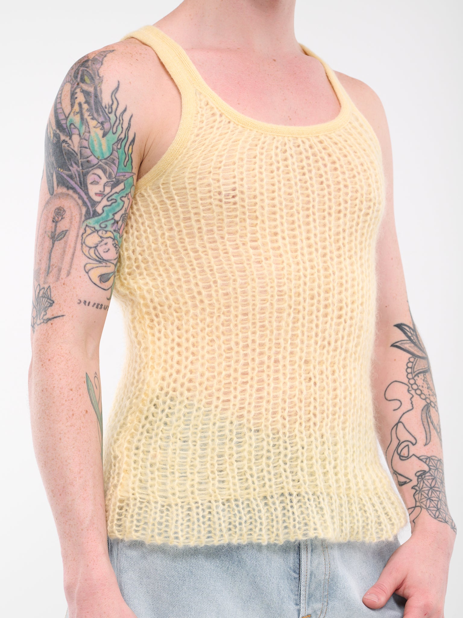 Knit Tank (Q58301281-12-DIRTY-YELLOW)