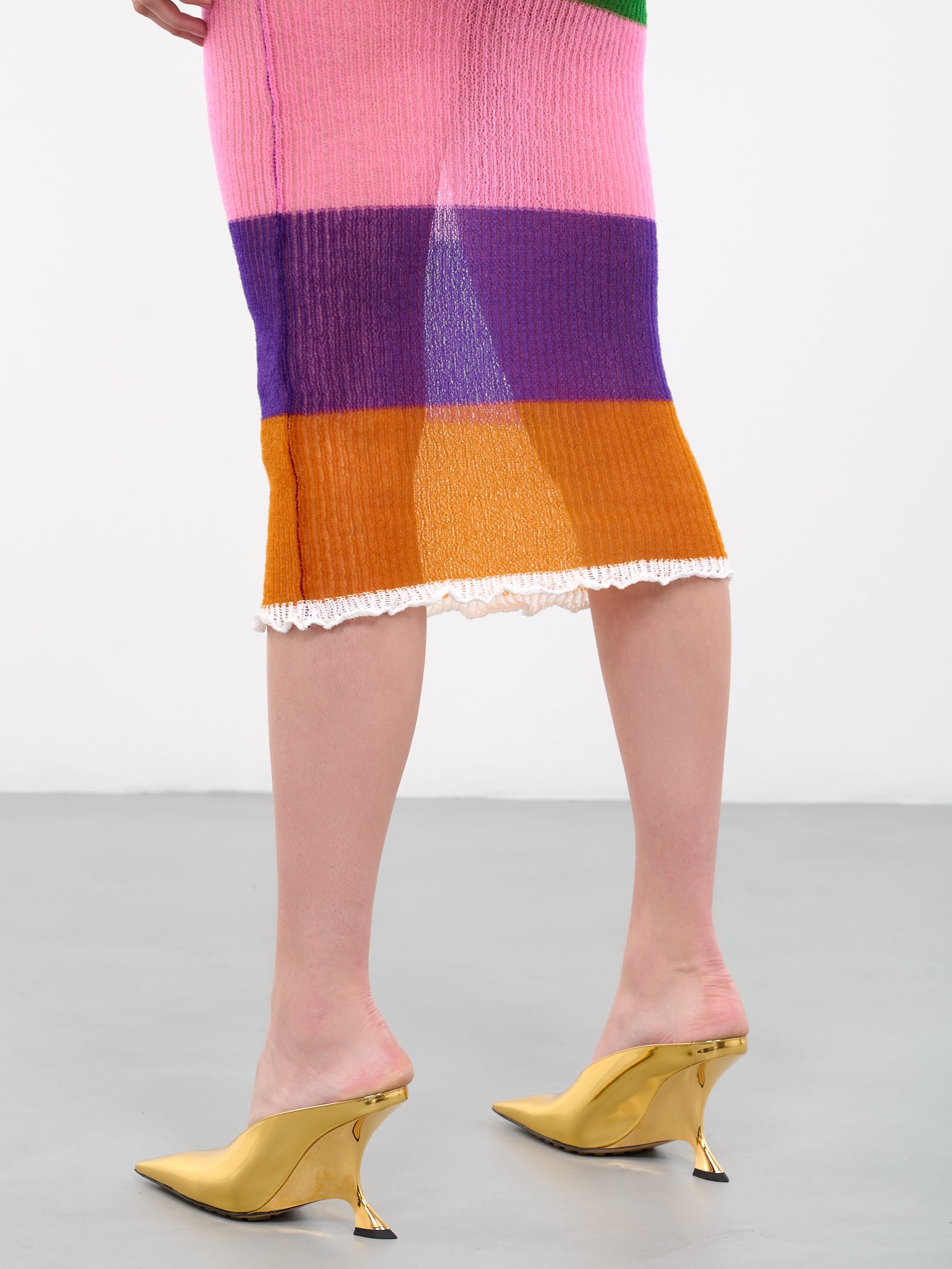 Stripe Knit Dress (Q761KY-Q0326-MULTICOLOR) Stripe Knit Dress (Q761KY-Q0326-MULTICOLOR)